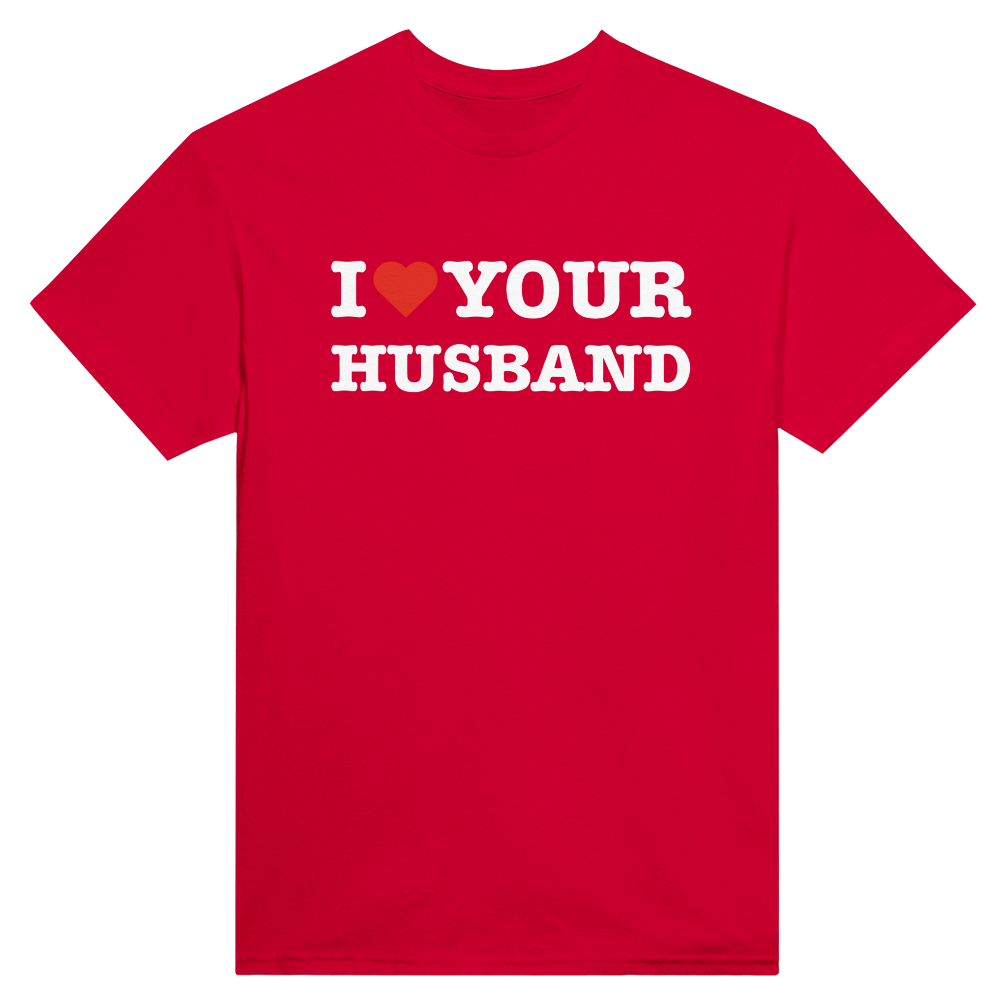 I love your husband – morsom t-skjorte fra Køddeklær