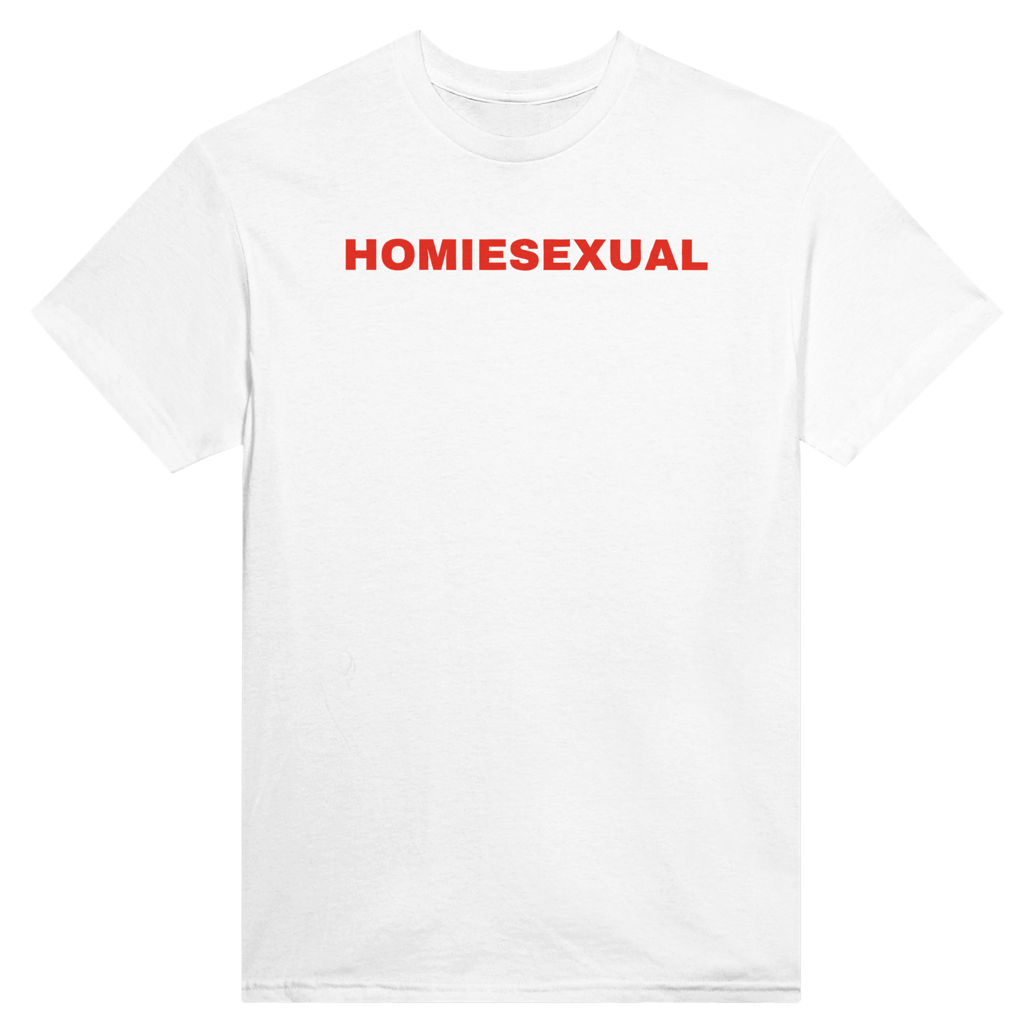 Homiesexual – morsom t-skjorte fra Køddeklær
