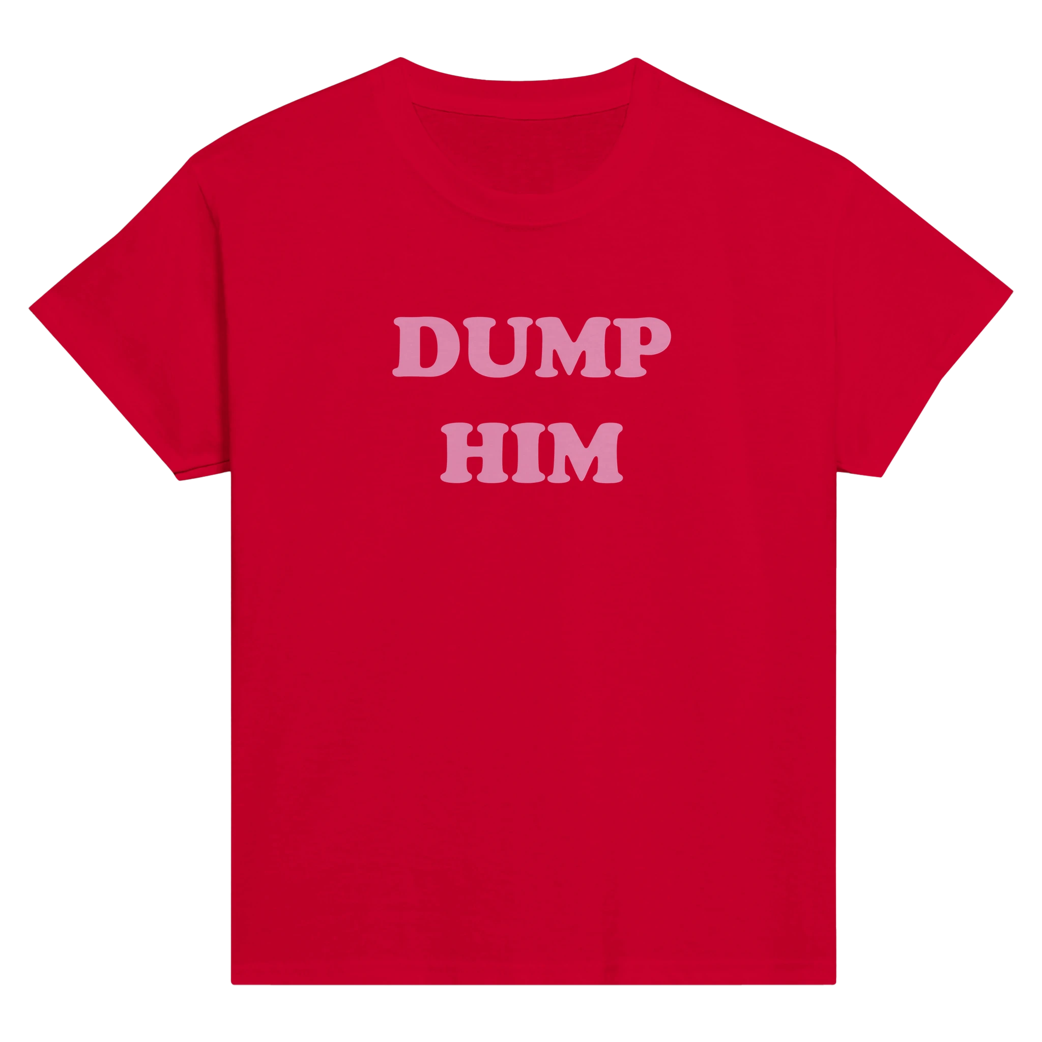Dump him – morsom baby tee fra Køddeklær
