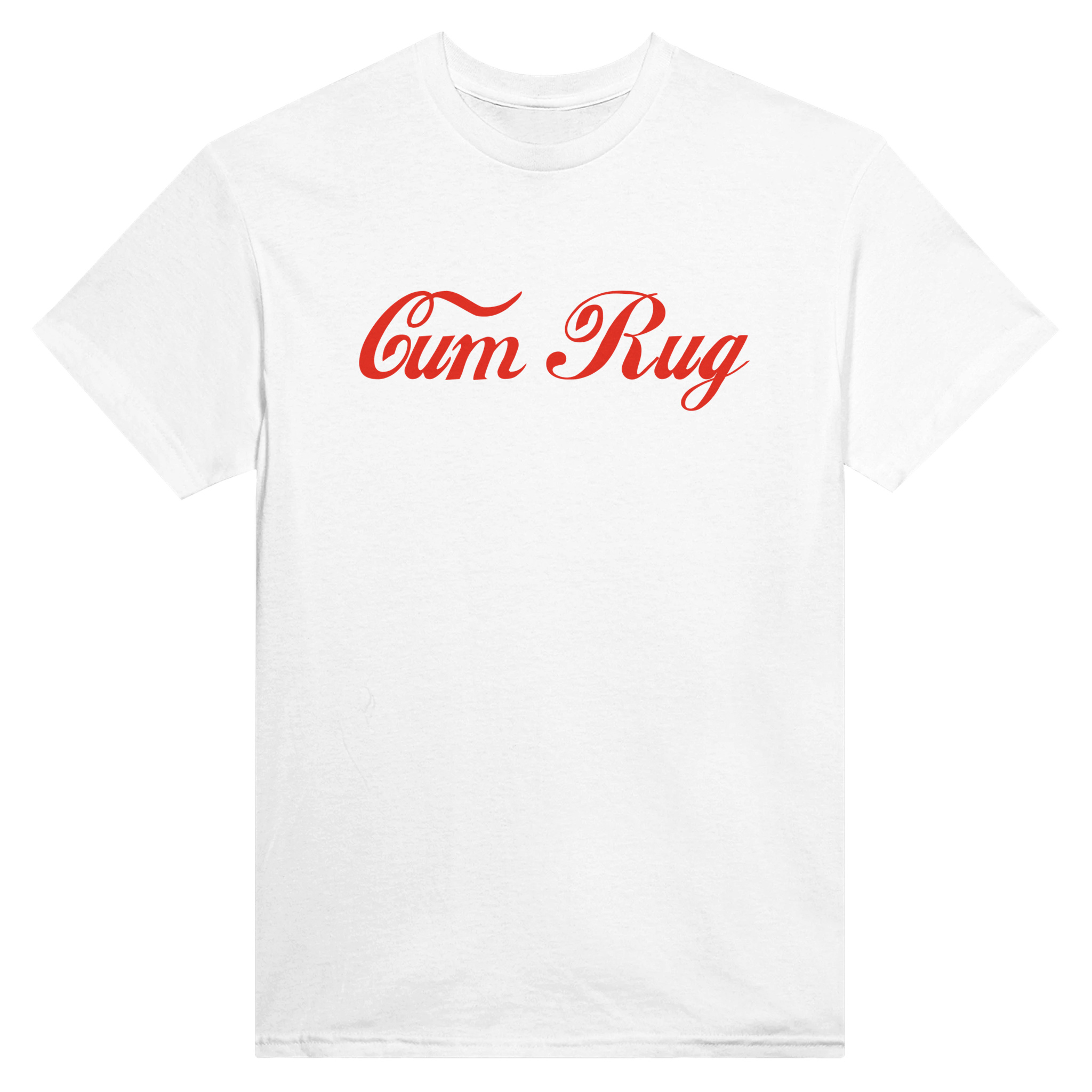 Cum rug – morsom t-skjorte fra Køddeklær