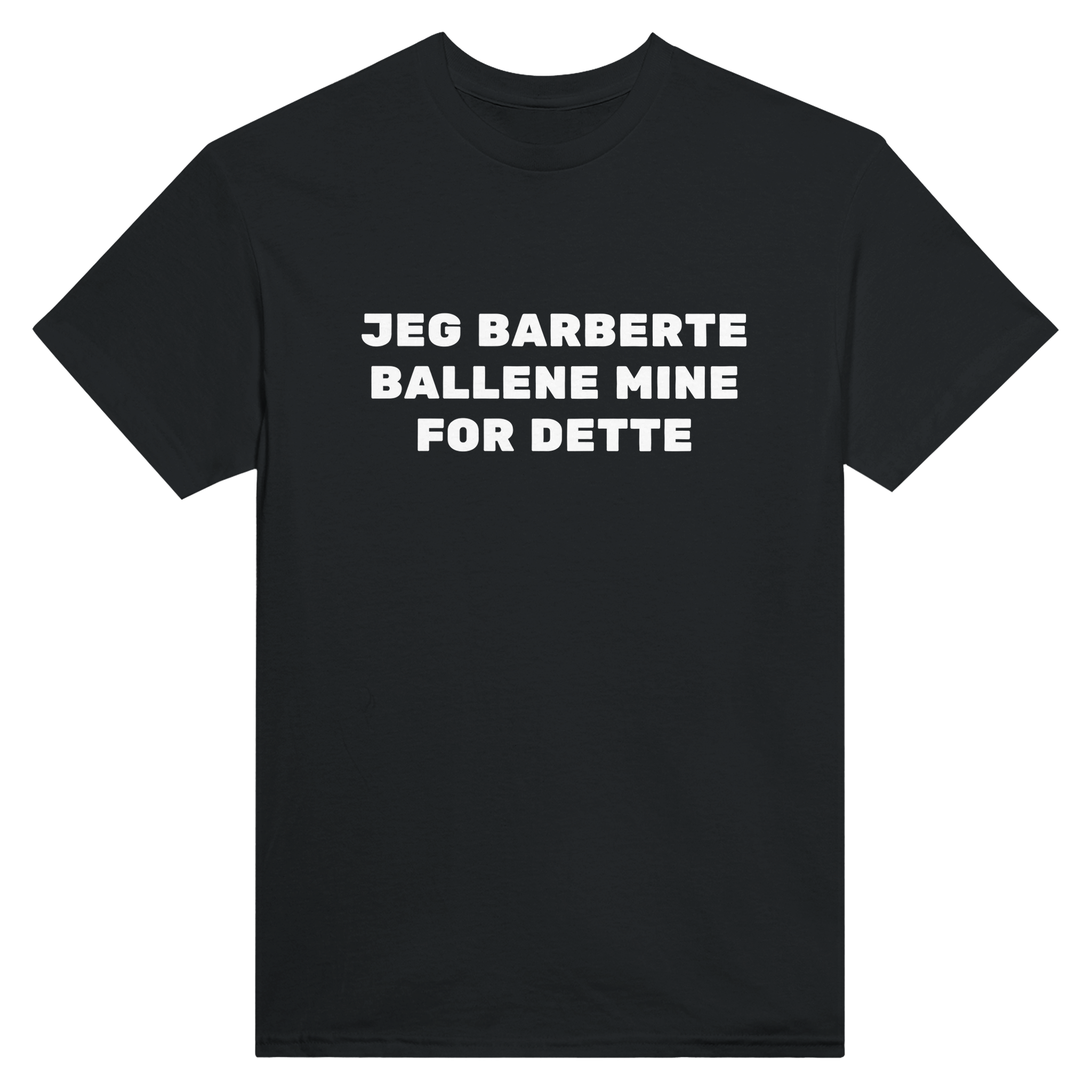 Jeg barberte ballene mine for dette – morsom t-skjorte fra Køddeklær