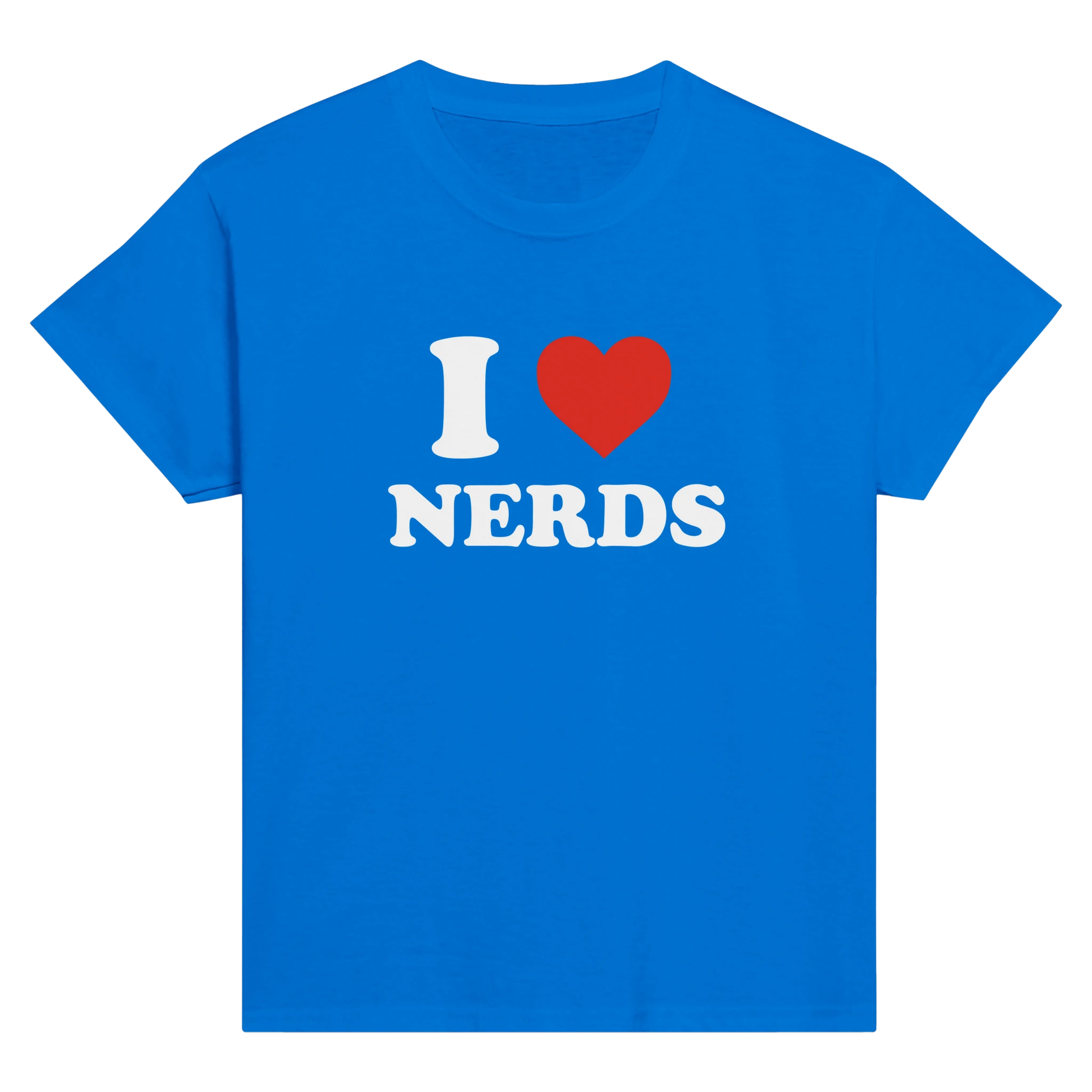 I love nerds – morsom baby tee fra Køddeklær