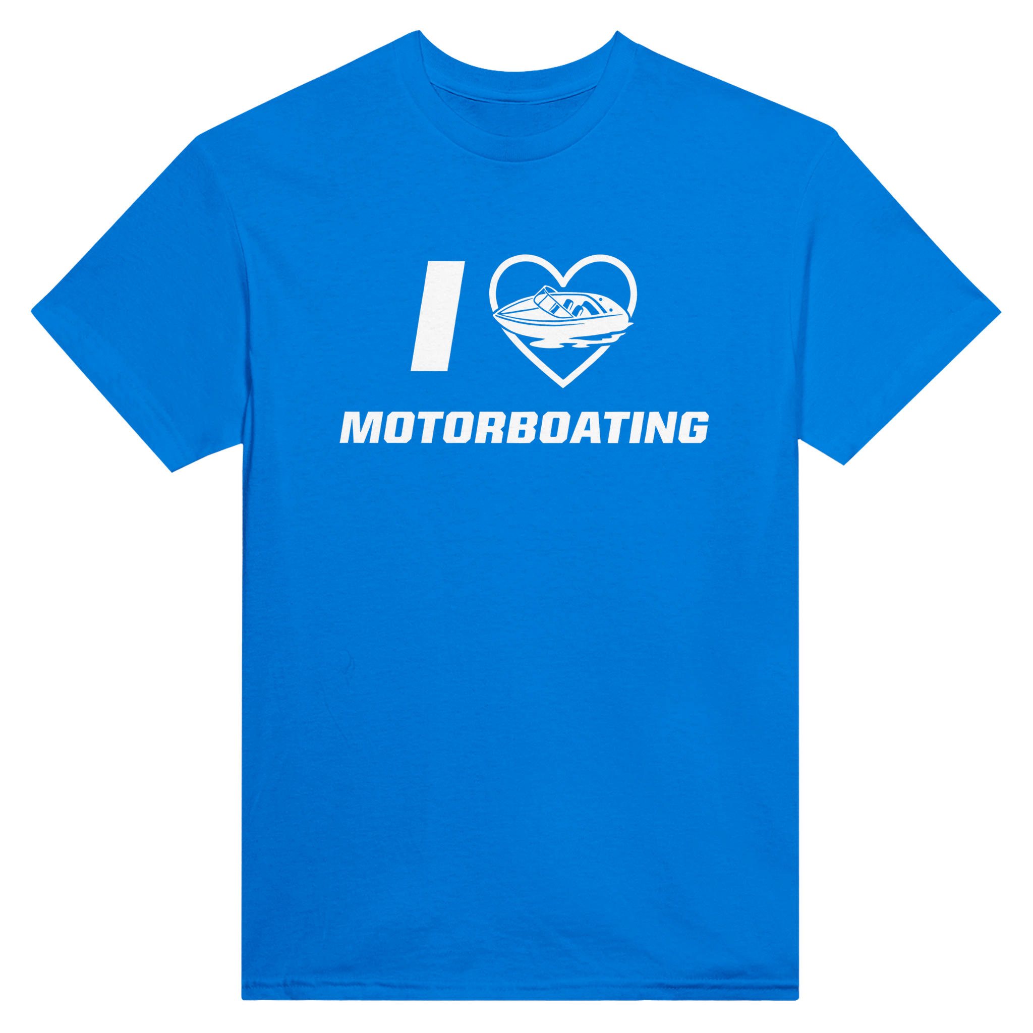 I love motorboating – morsom t-skjorte fra Køddeklær