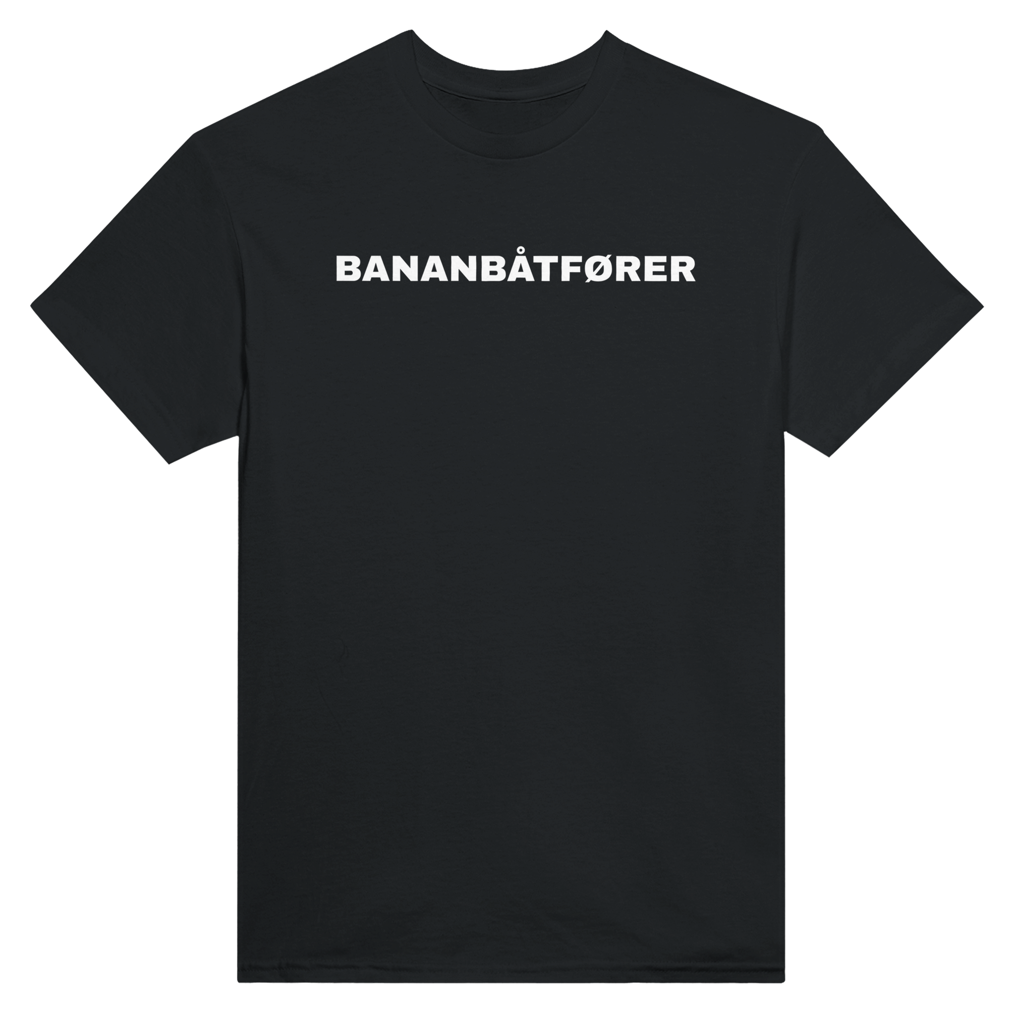 Bananbåtfører – morsom t-skjorte fra Køddeklær