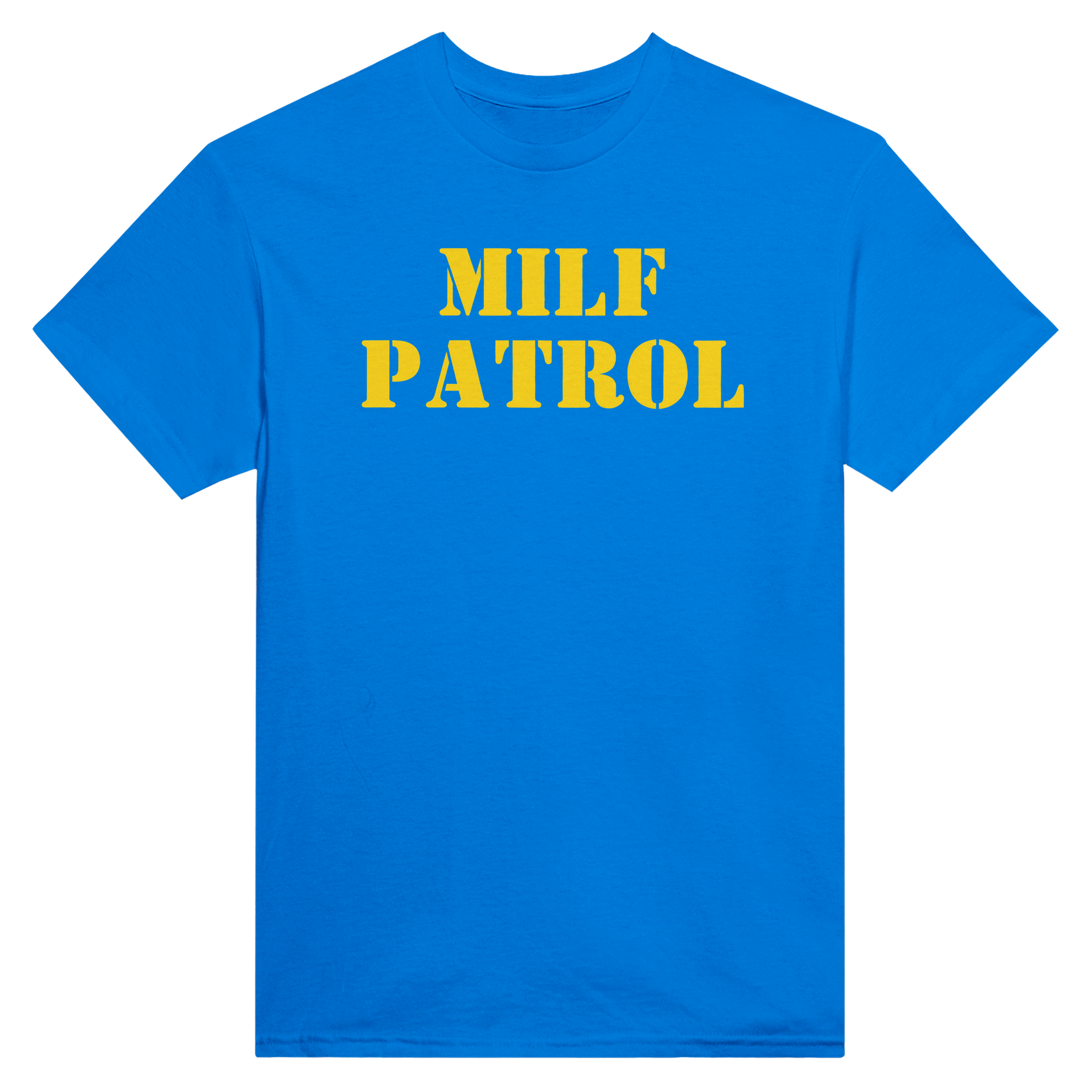 Milf patrol – morsom t-skjorte fra Køddeklær