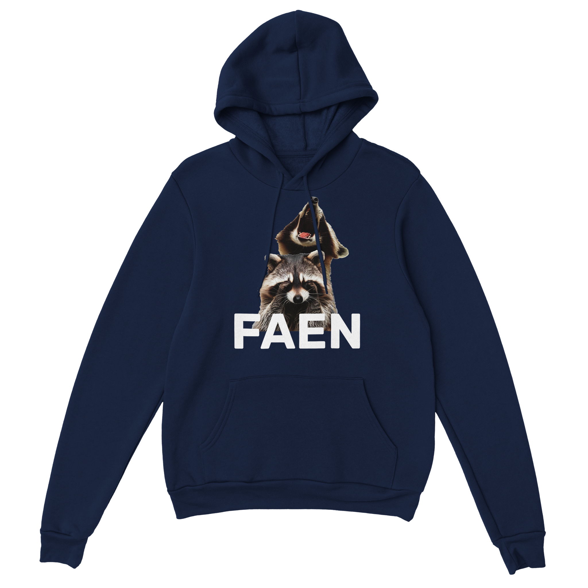 "faen" triste vaskebjørner – morsom genser fra Køddeklær