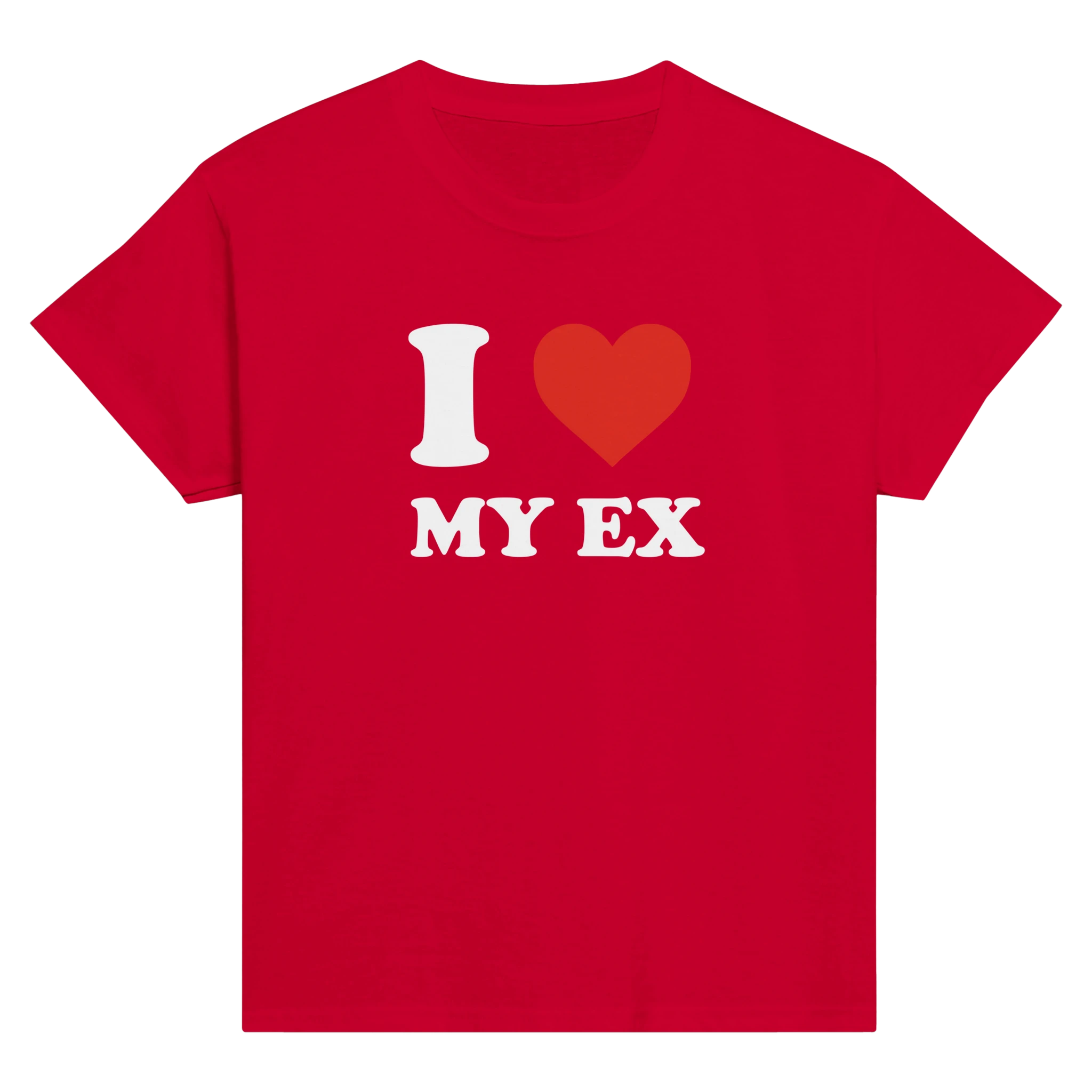 I love my ex – morsom baby tee fra Køddeklær