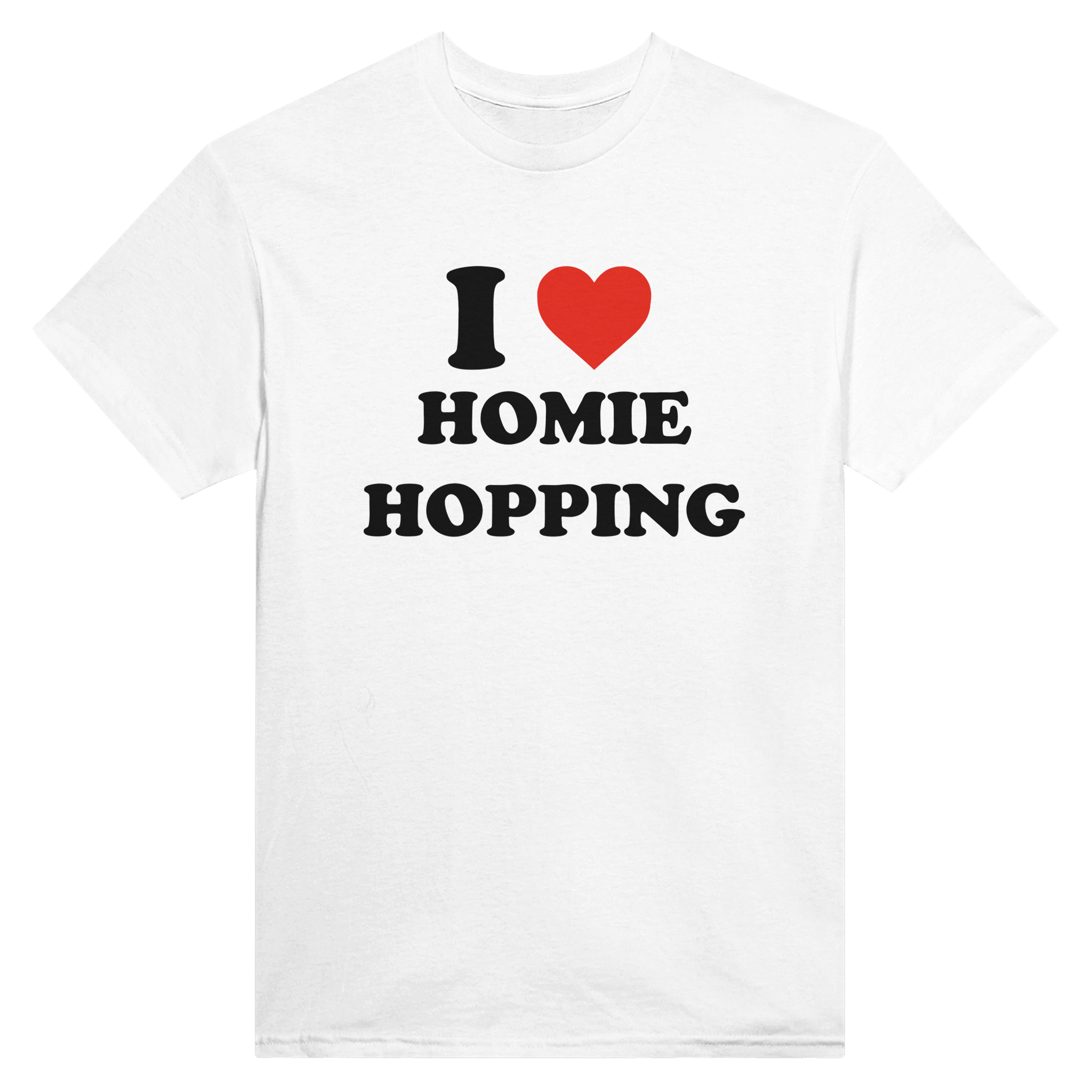 I love homie hopping – morsom t-skjorte fra Køddeklær
