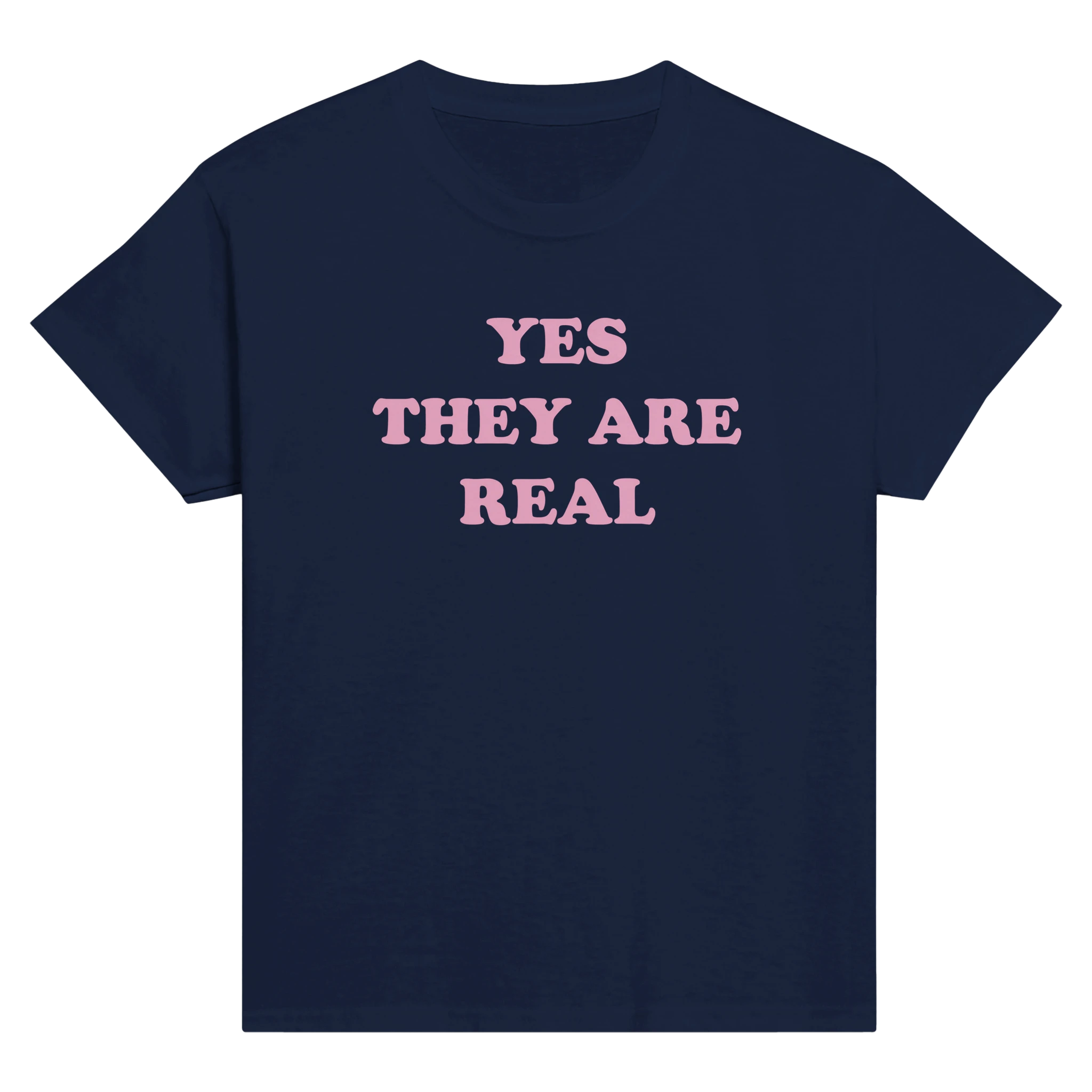 Yes they are real – morsom baby tee fra Køddeklær
