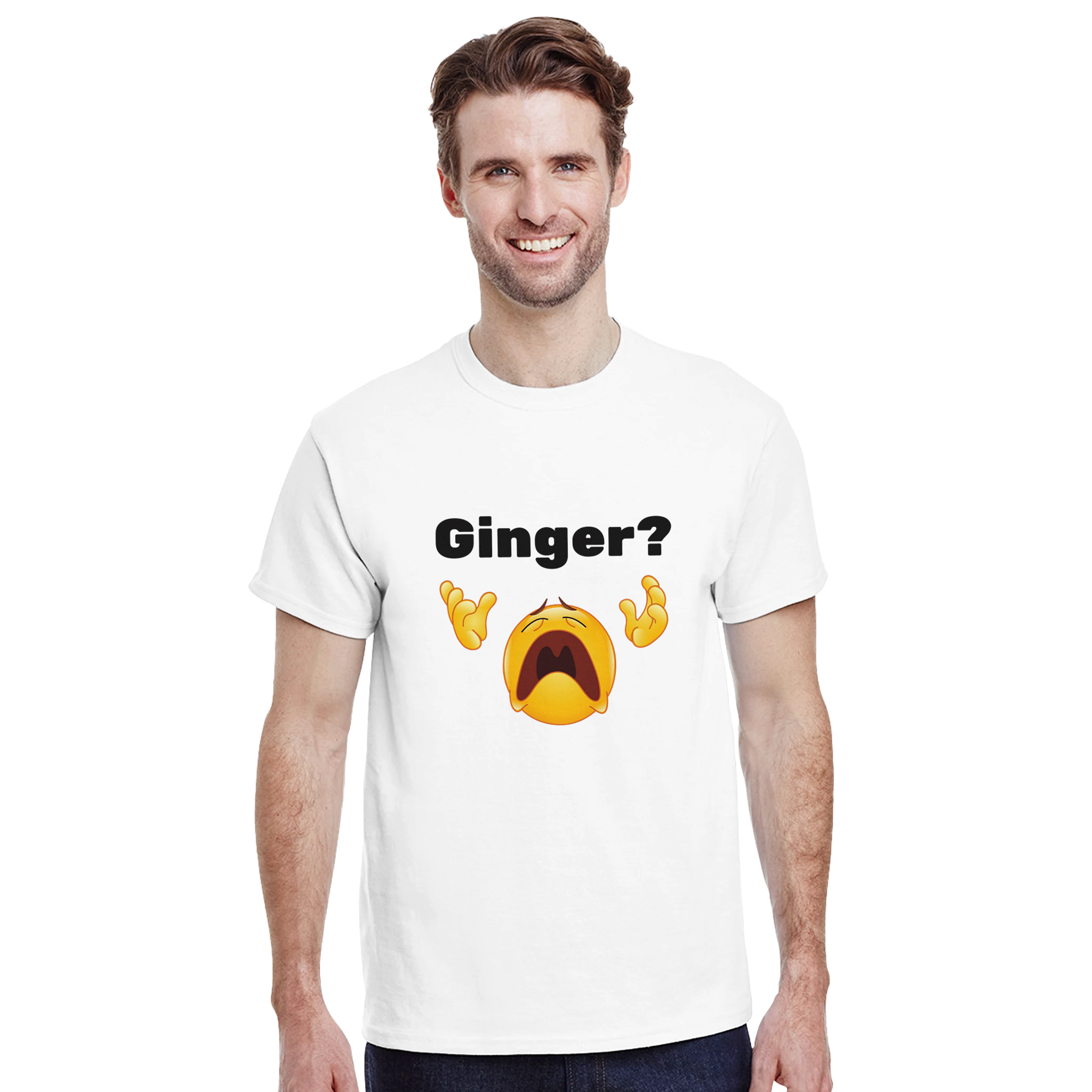 Ginger? – morsom t-skjorte fra Køddeklær