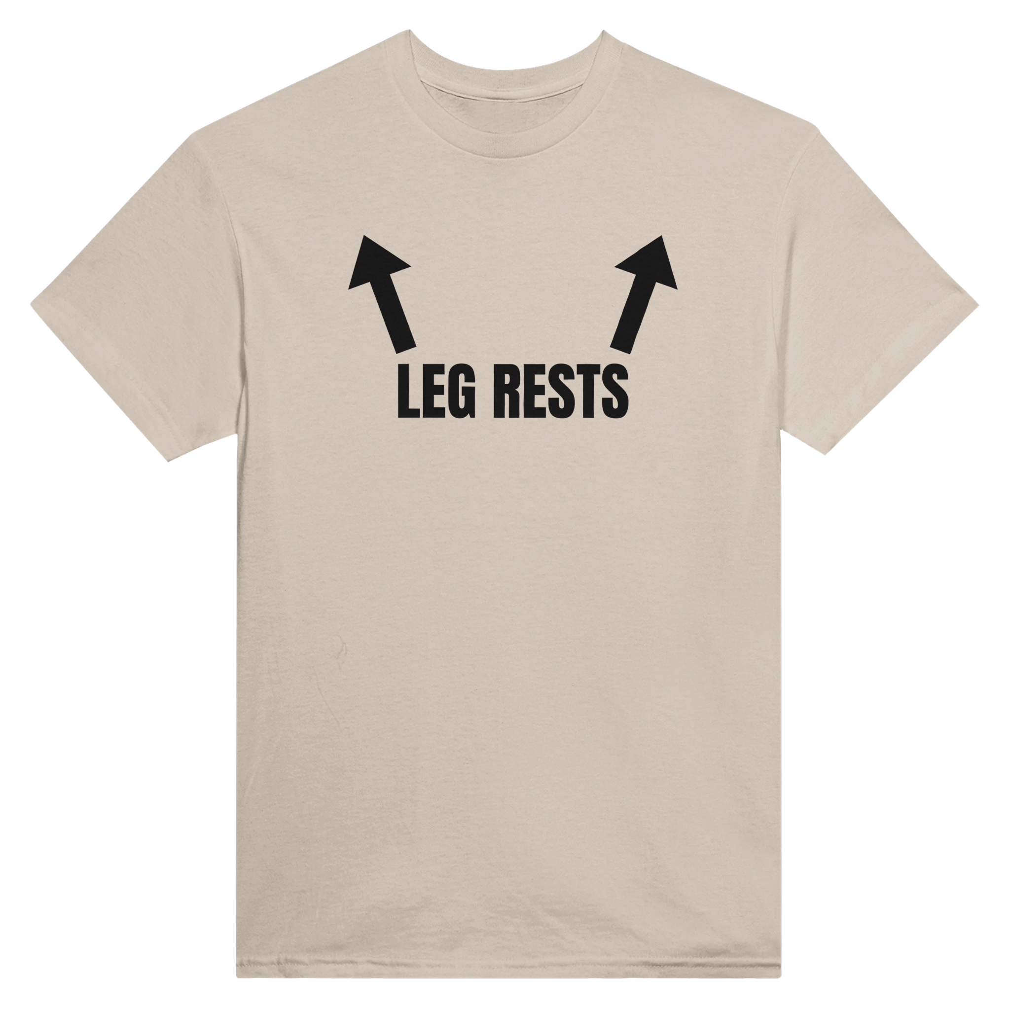 Leg rests – morsom t-skjorte fra Køddeklær