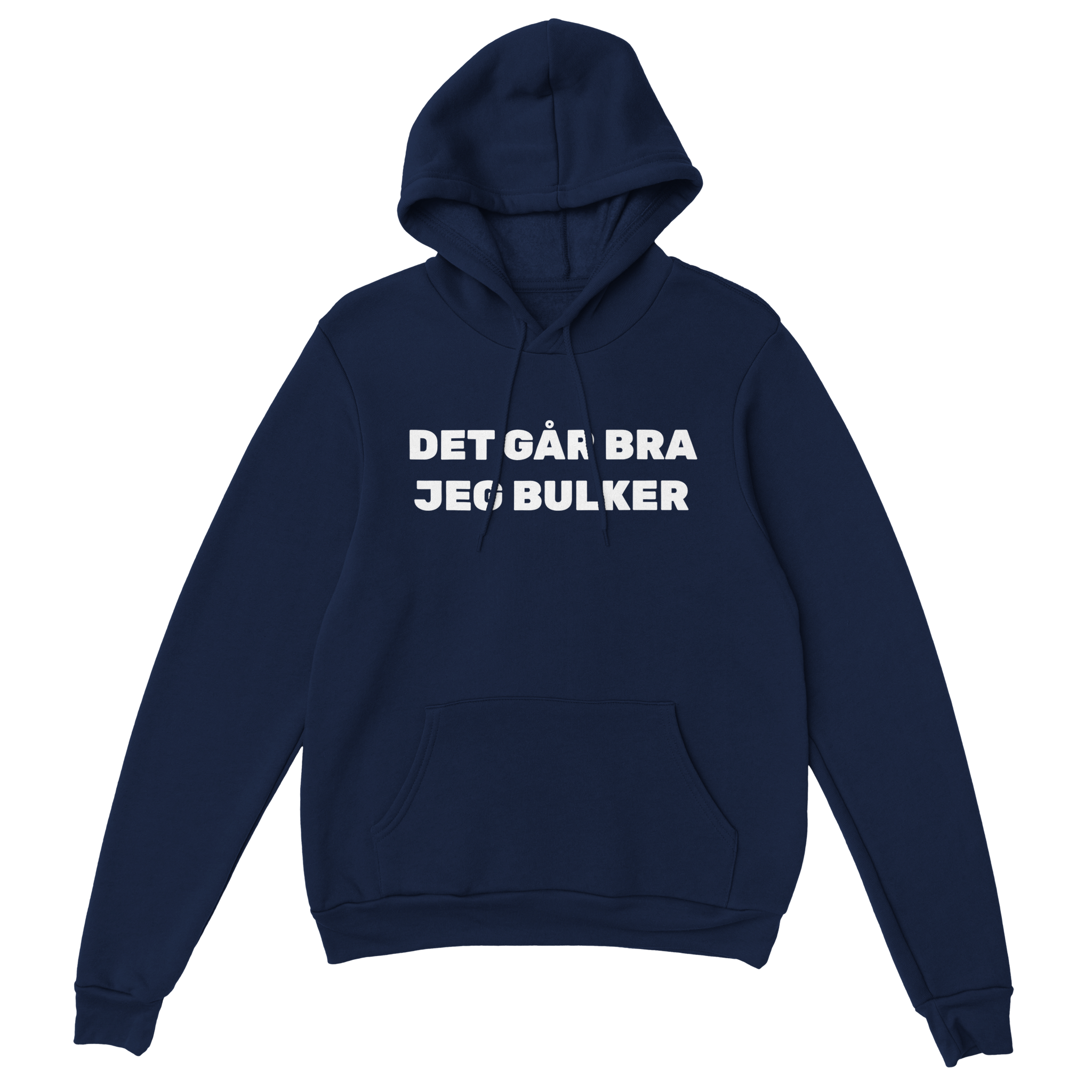 Det går bra jeg bulker – morsom genser fra Køddeklær