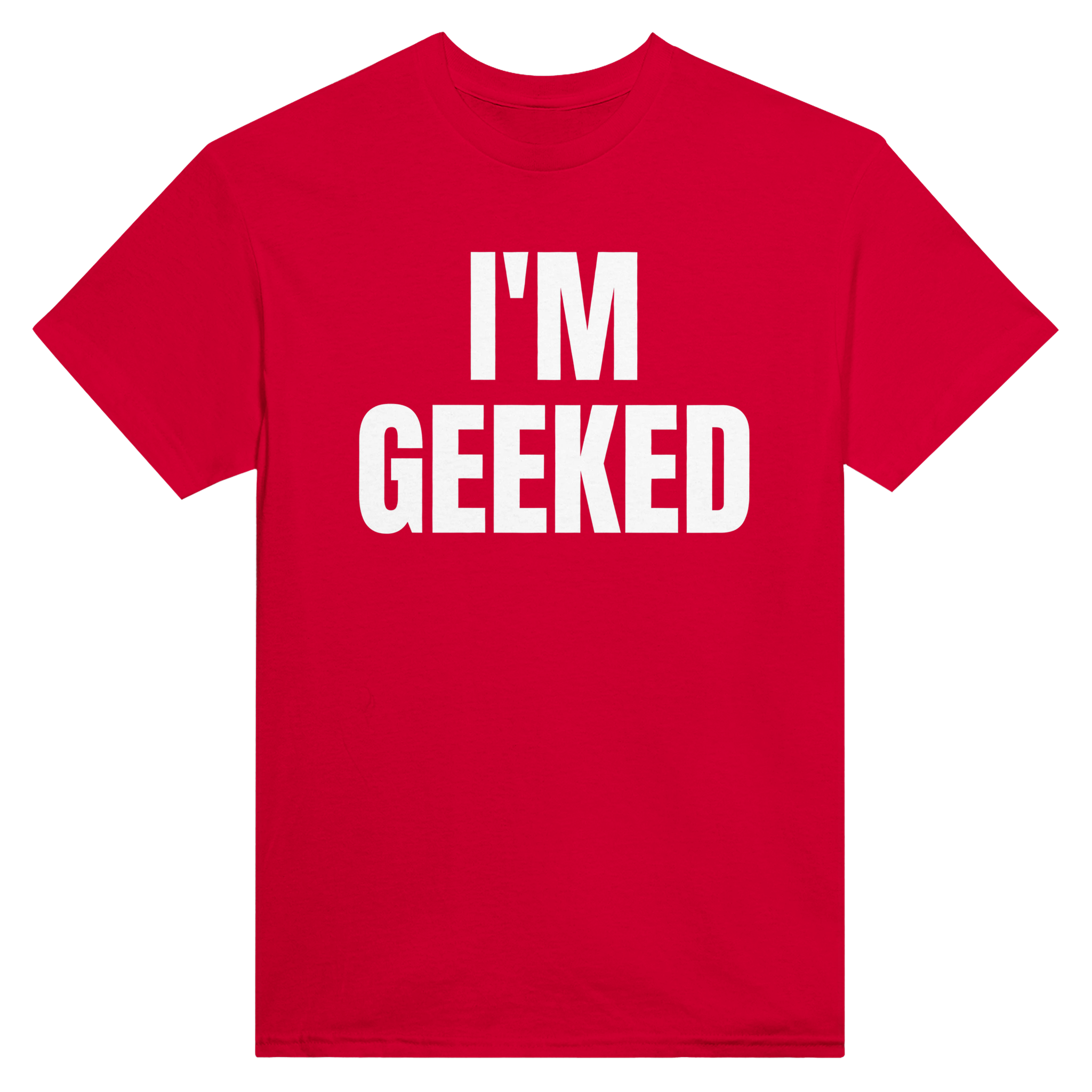 I'm geeked – morsom t-skjorte fra Køddeklær