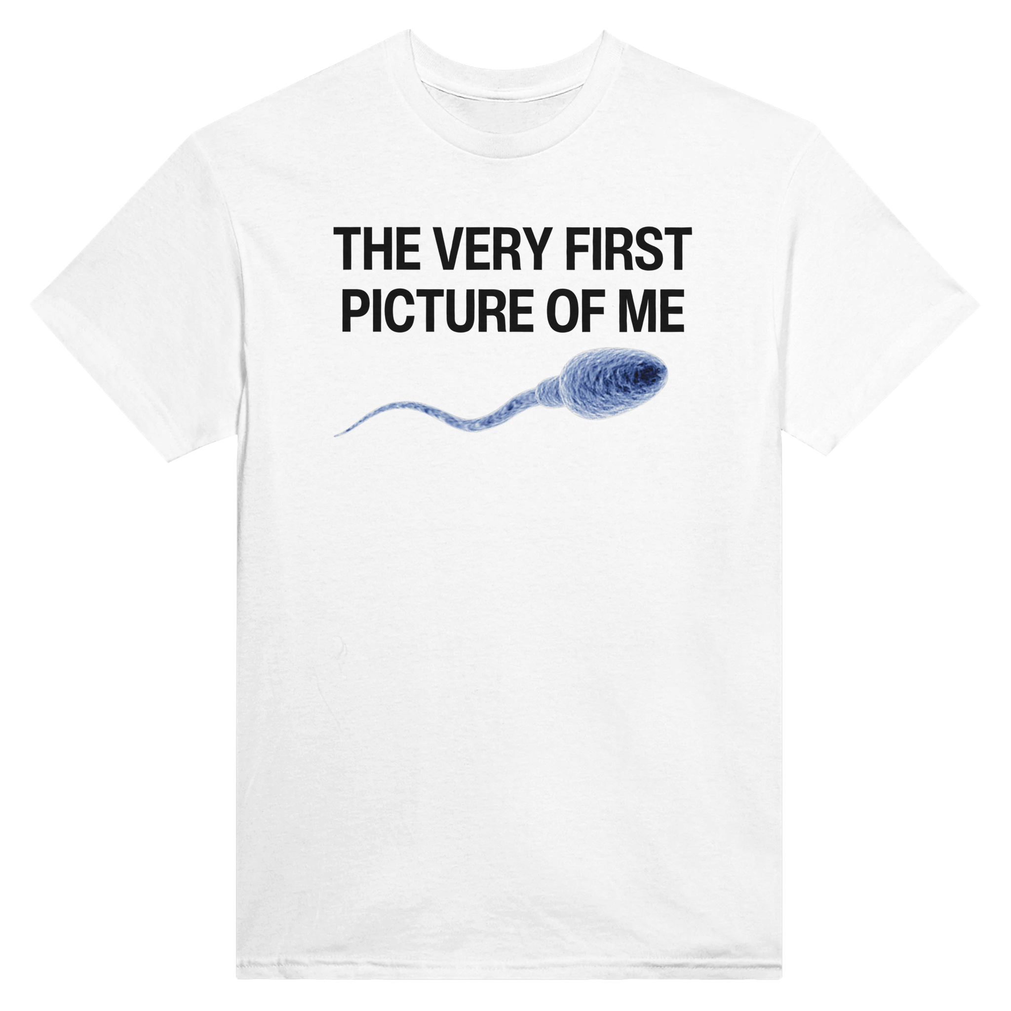 The very first picture of me – morsom t-skjorte fra Køddeklær