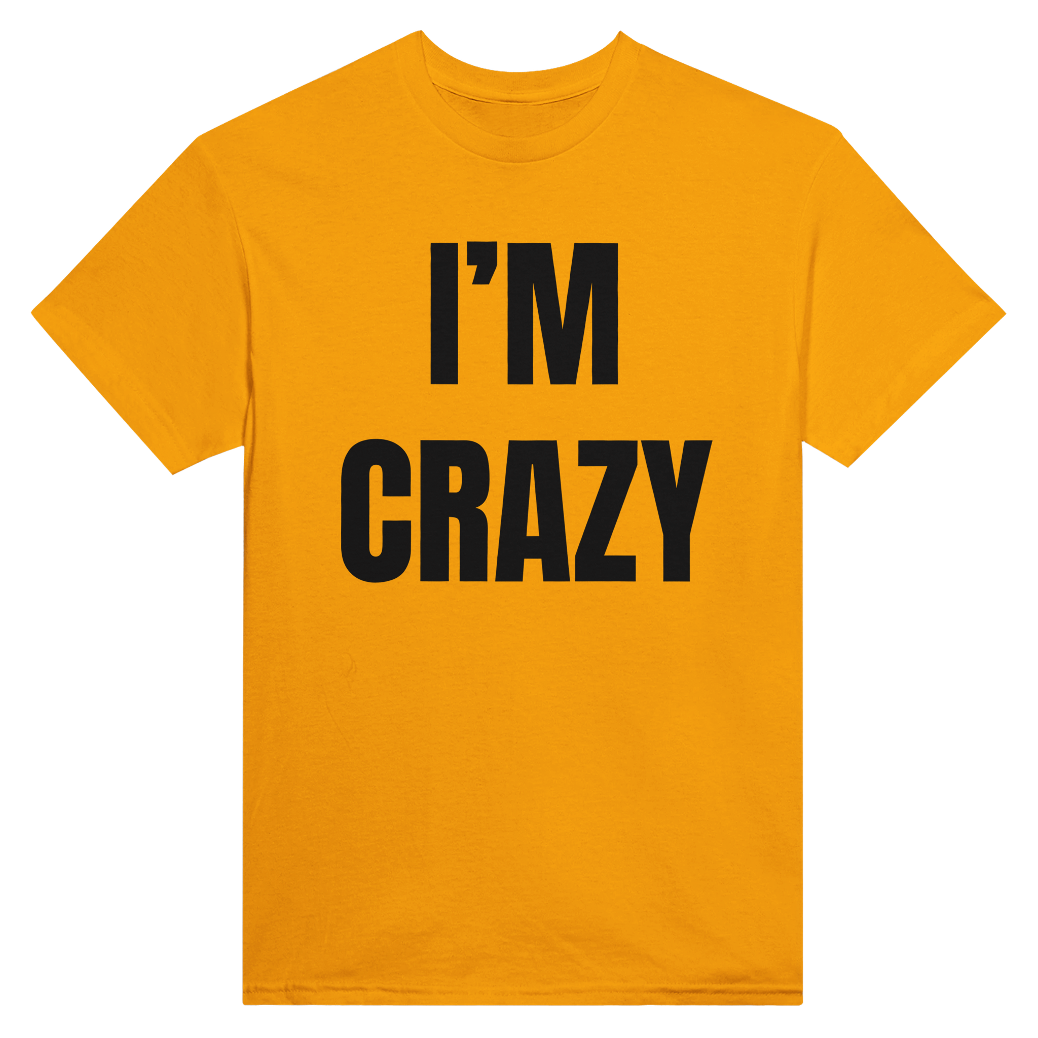 I'm crazy – morsom t-skjorte fra Køddeklær