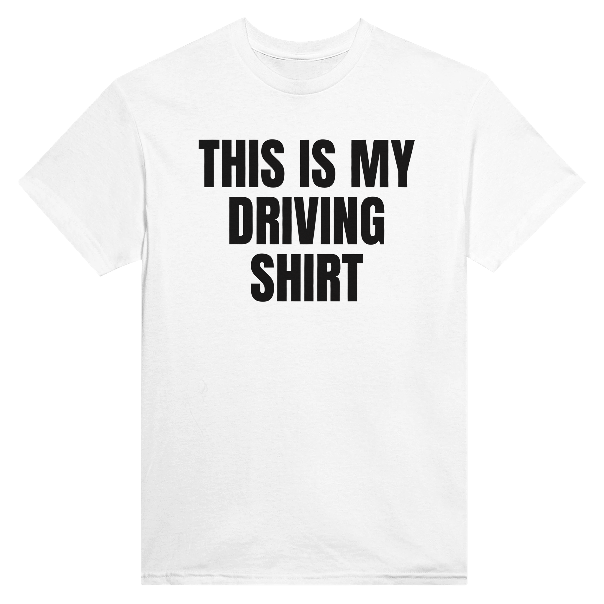 This is my driving shirt – morsom t-skjorte fra Køddeklær
