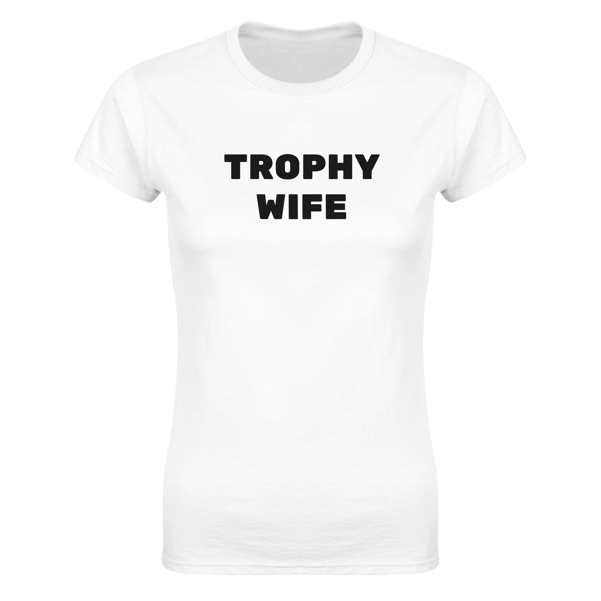 Trophy wife – morsom dame-t-skjorte fra Køddeklær