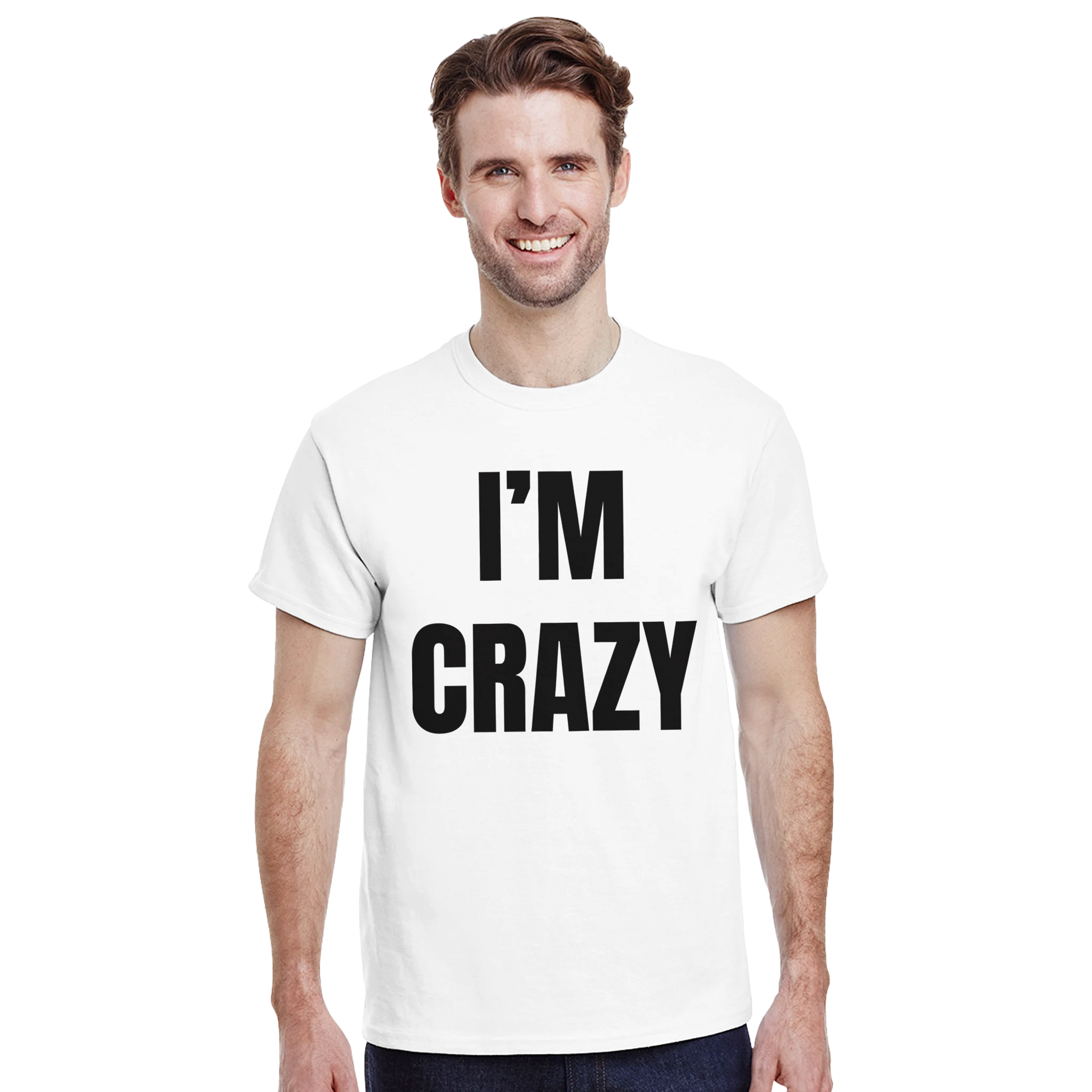 I'm crazy – morsom t-skjorte fra Køddeklær