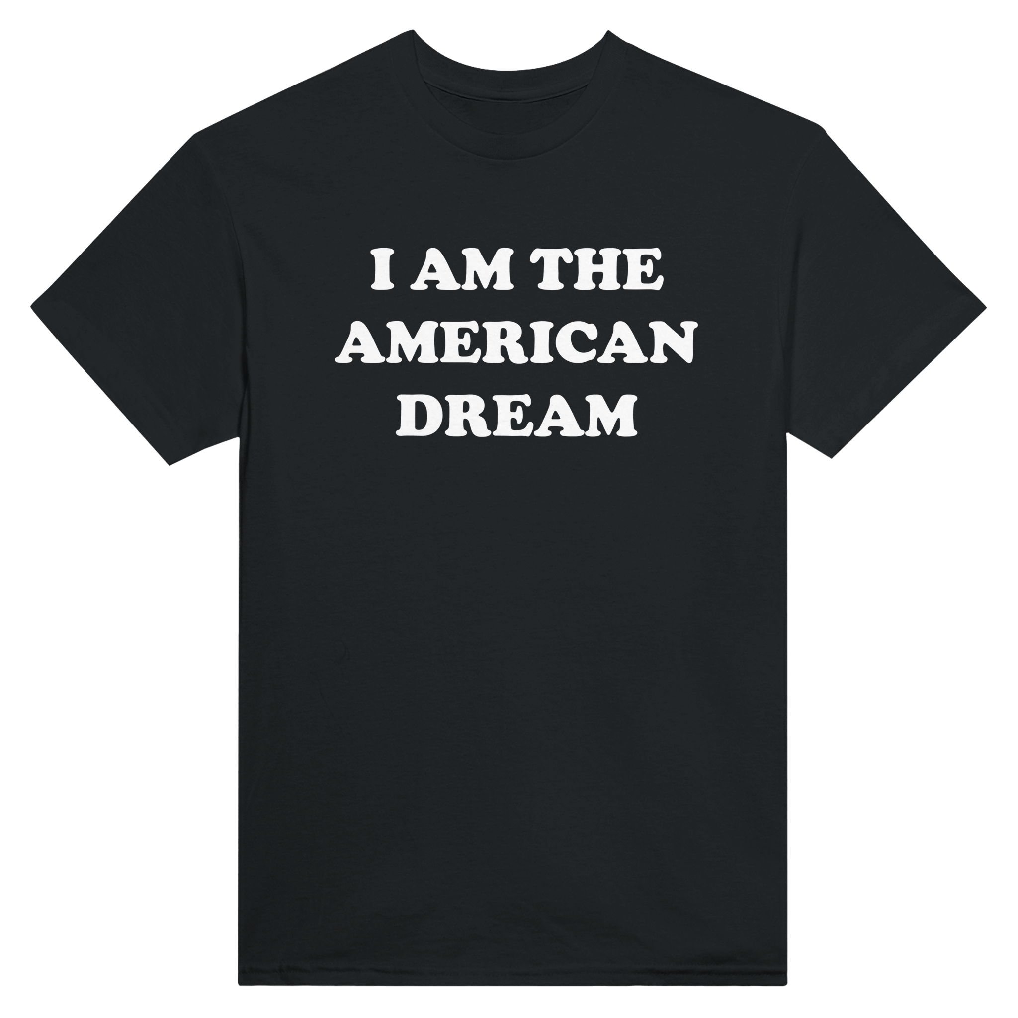 I am the american dream – morsom t-skjorte fra Køddeklær
