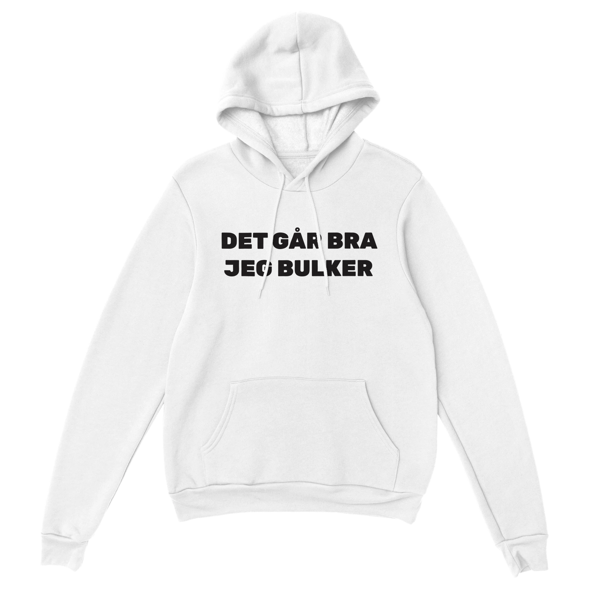 Det går bra jeg bulker – morsom genser fra Køddeklær