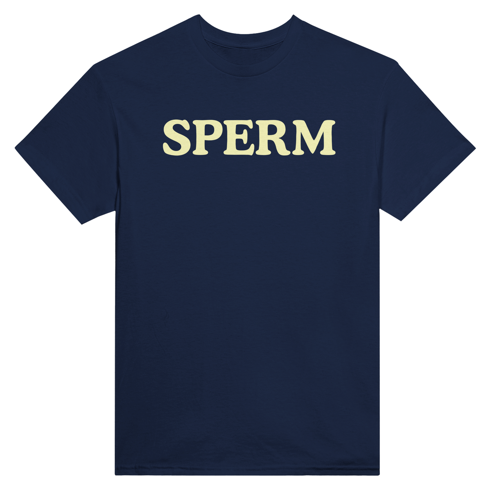 Sperm – morsom t-skjorte fra Køddeklær