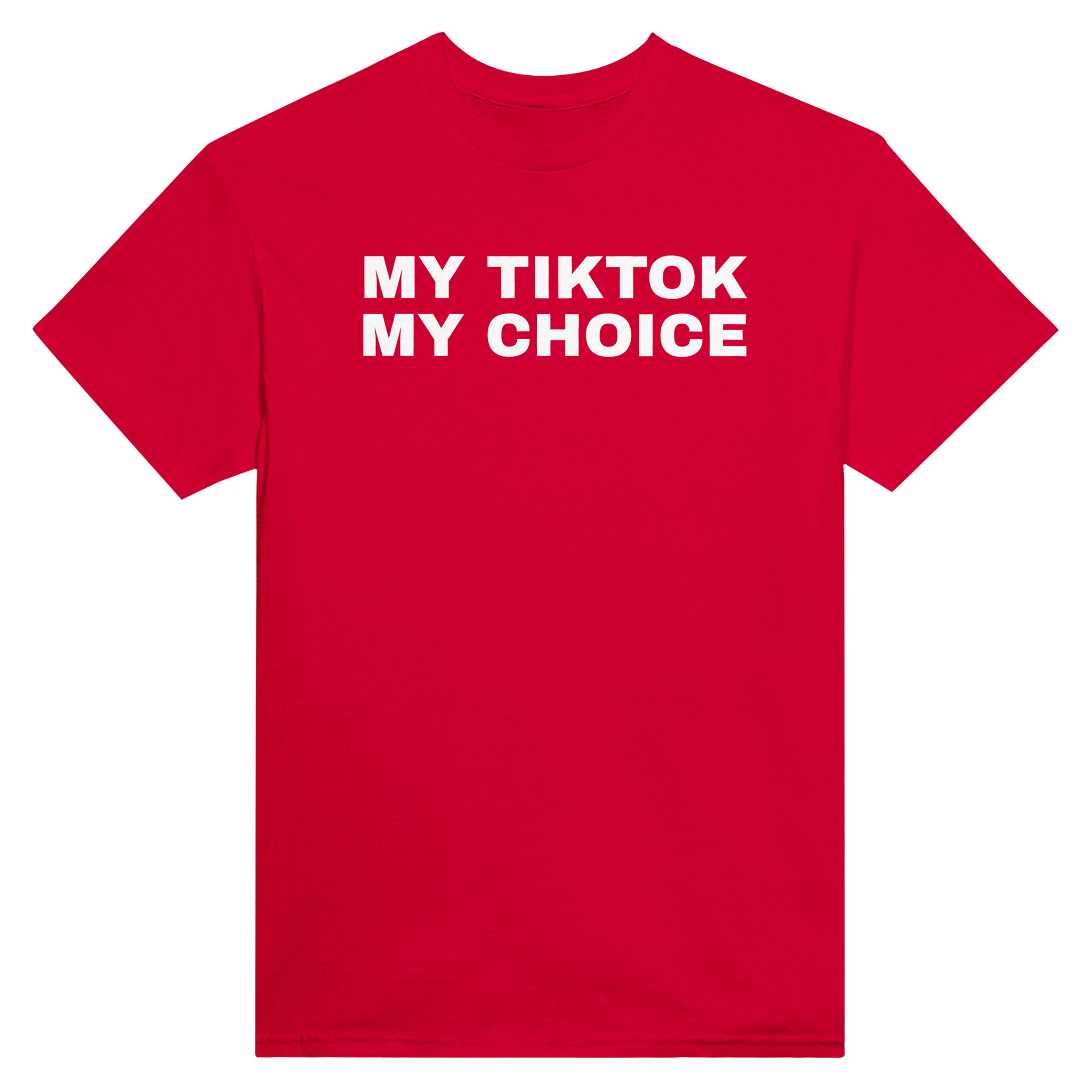 My tiktok my choice – morsom t-skjorte fra Køddeklær