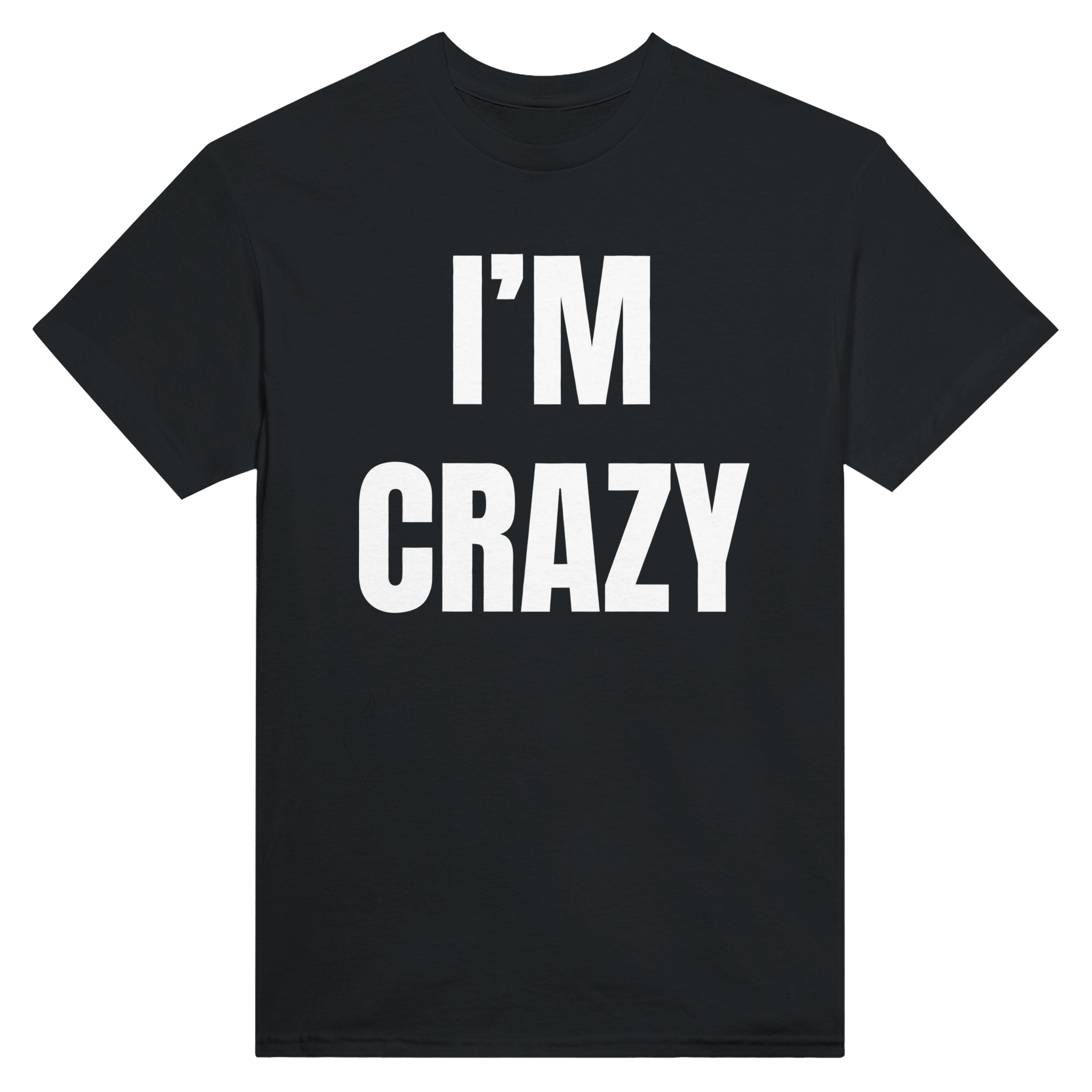 I'm crazy – morsom t-skjorte fra Køddeklær