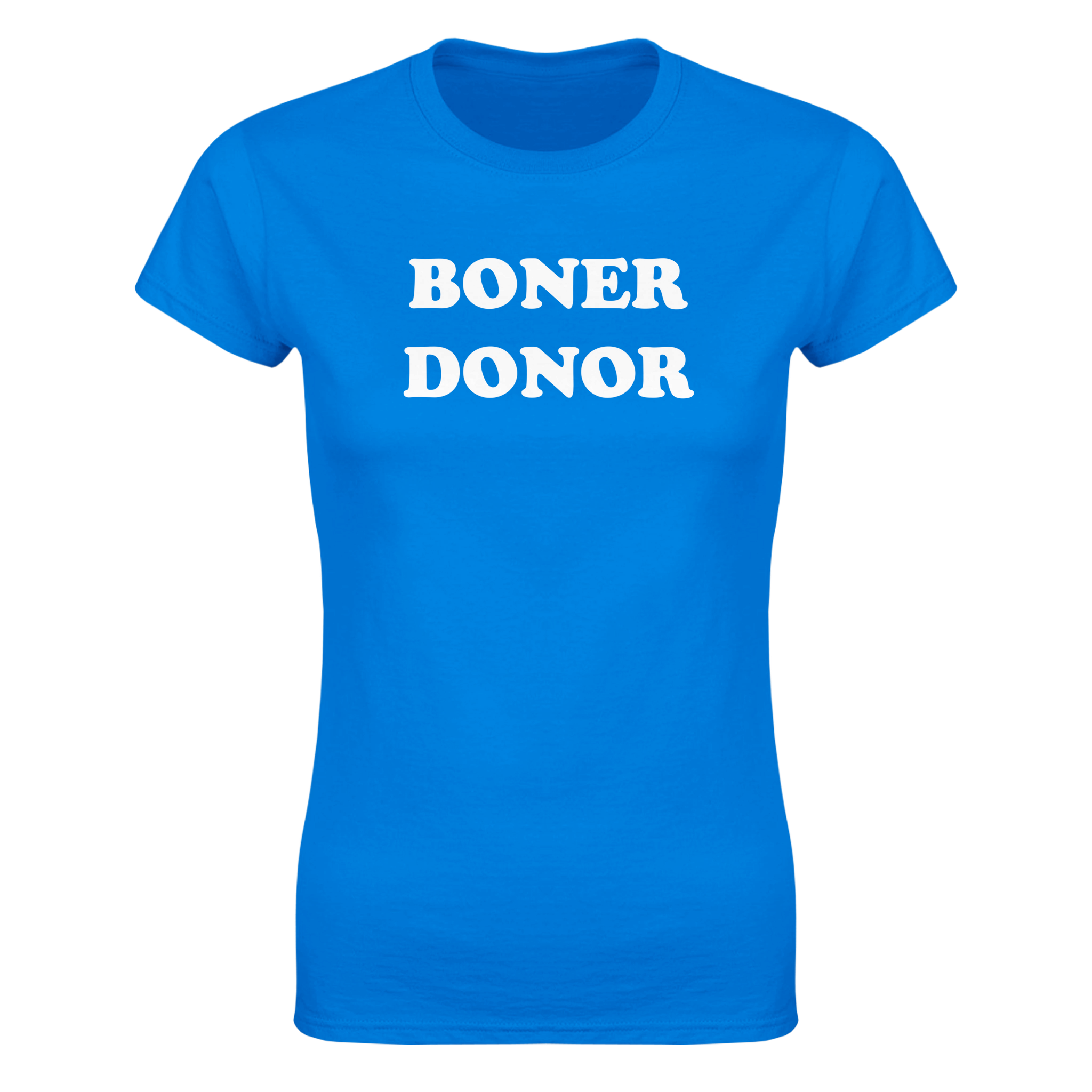 Boner donor – morsom dame-t-skjorte fra Køddeklær