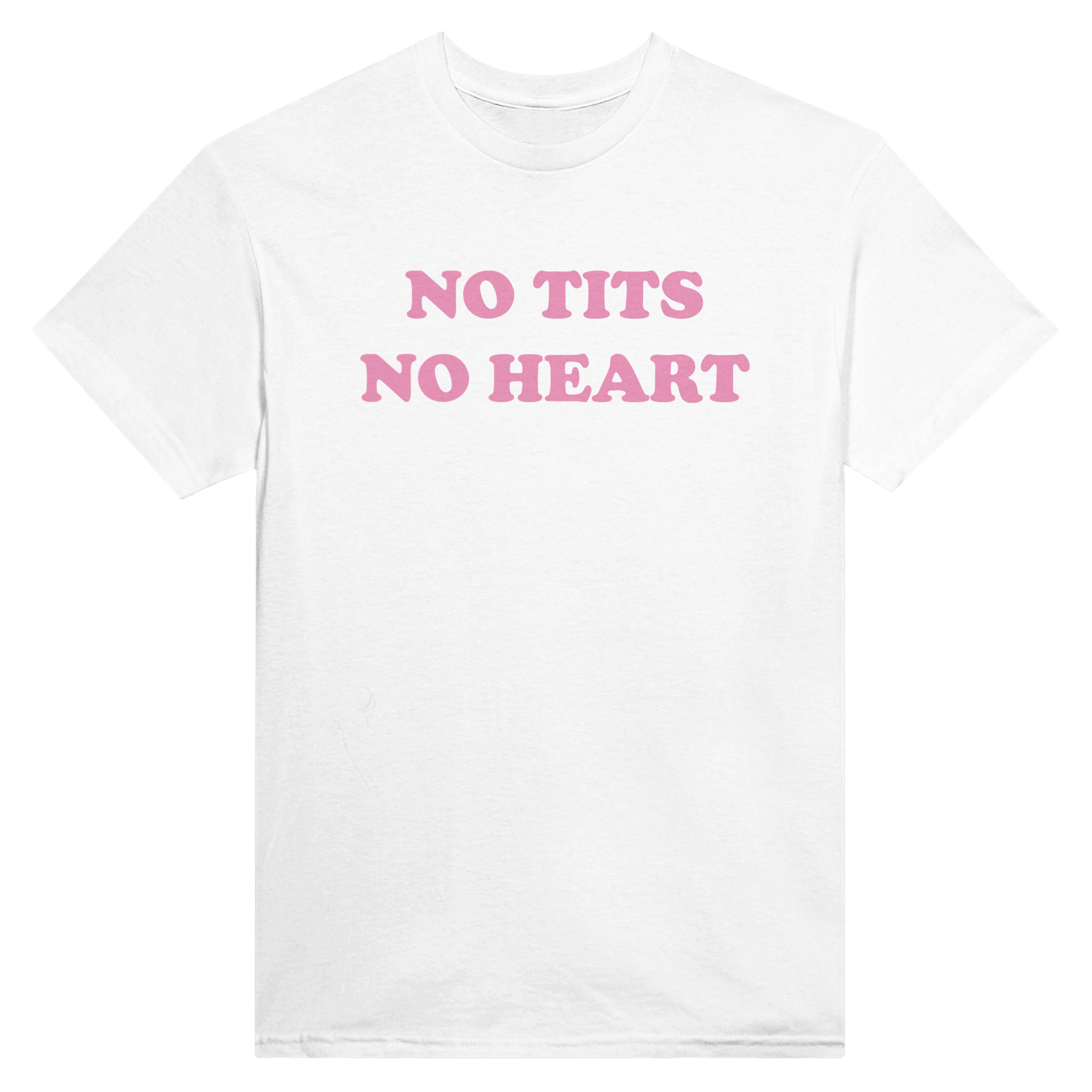 No tits no heart – morsom t-skjorte fra Køddeklær