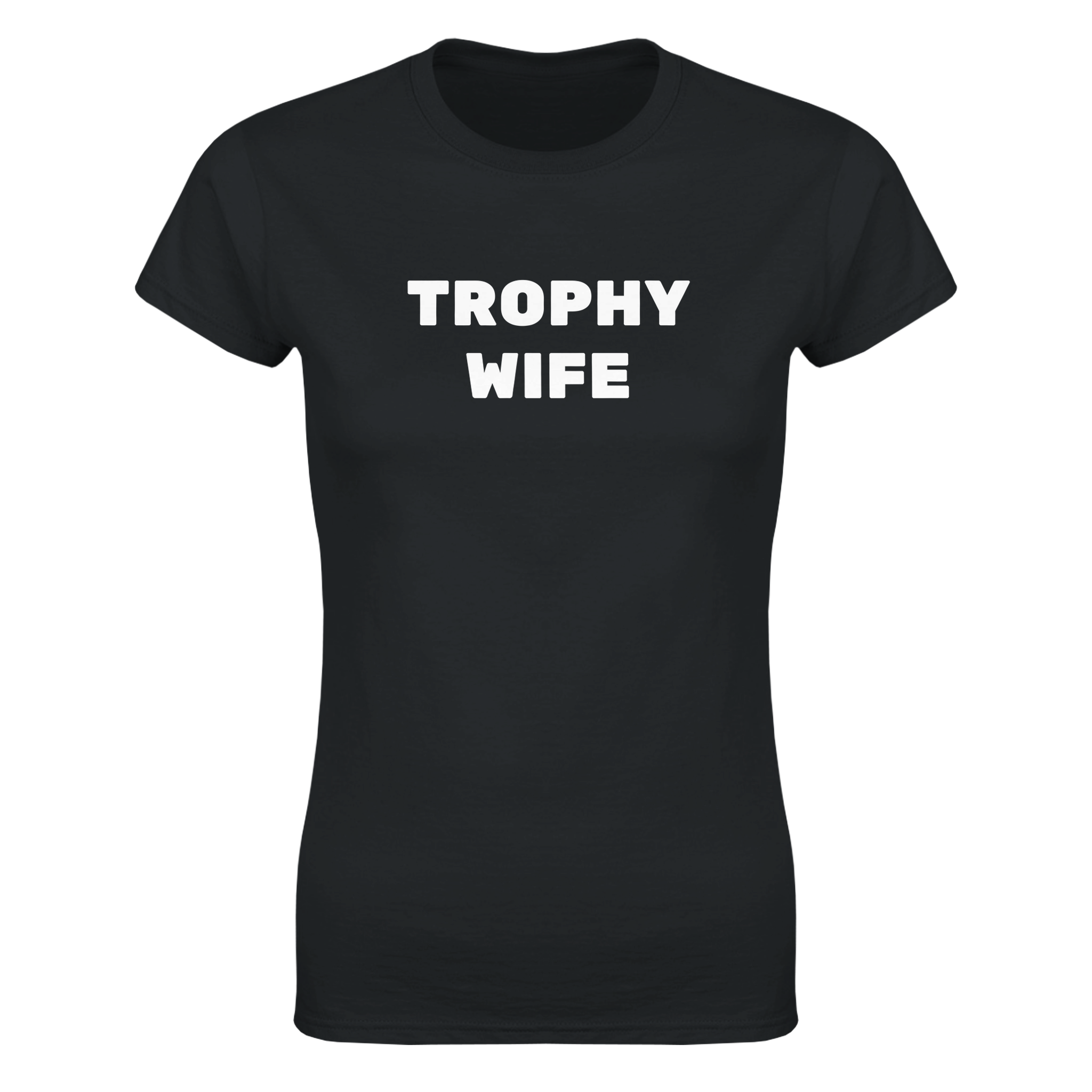 Trophy wife – morsom dame-t-skjorte fra Køddeklær