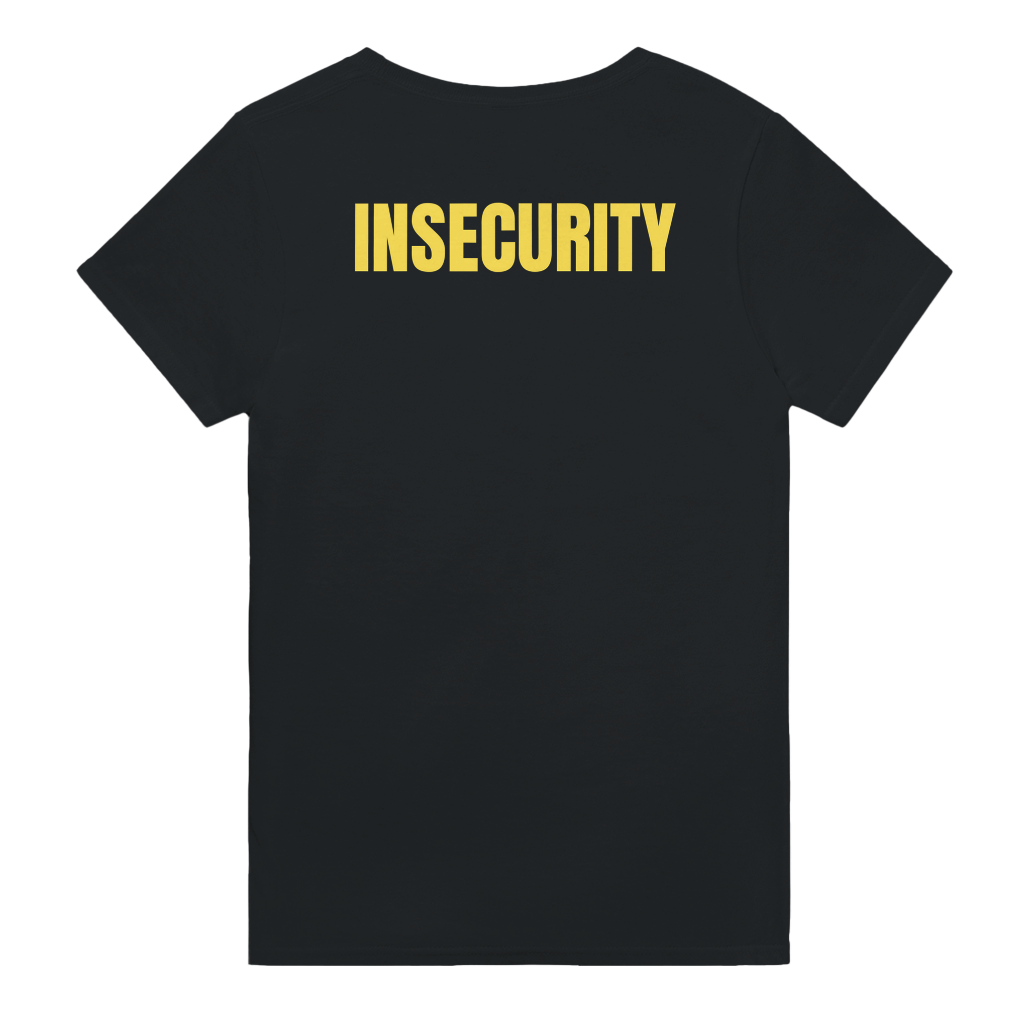 Insecurity – morsom t-skjorte fra Køddeklær