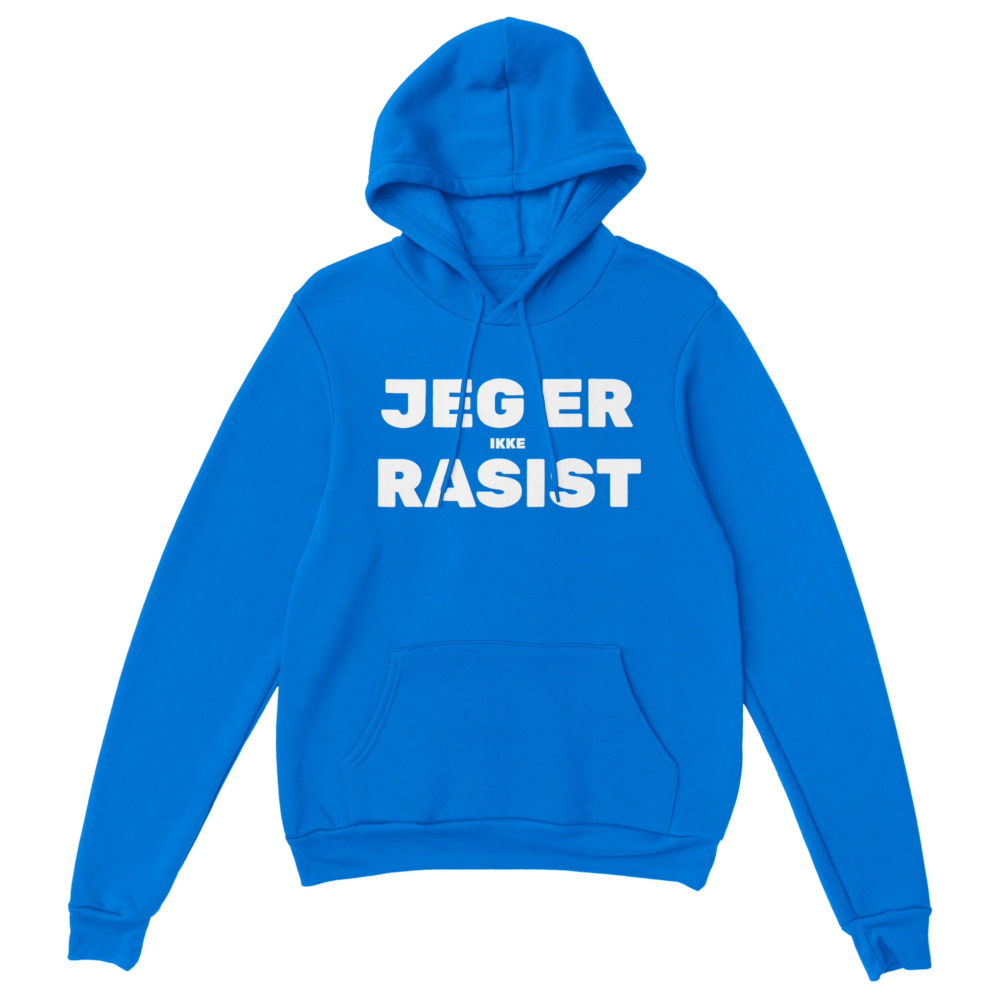 Jeg er ikke rasist – morsom genser fra Køddeklær