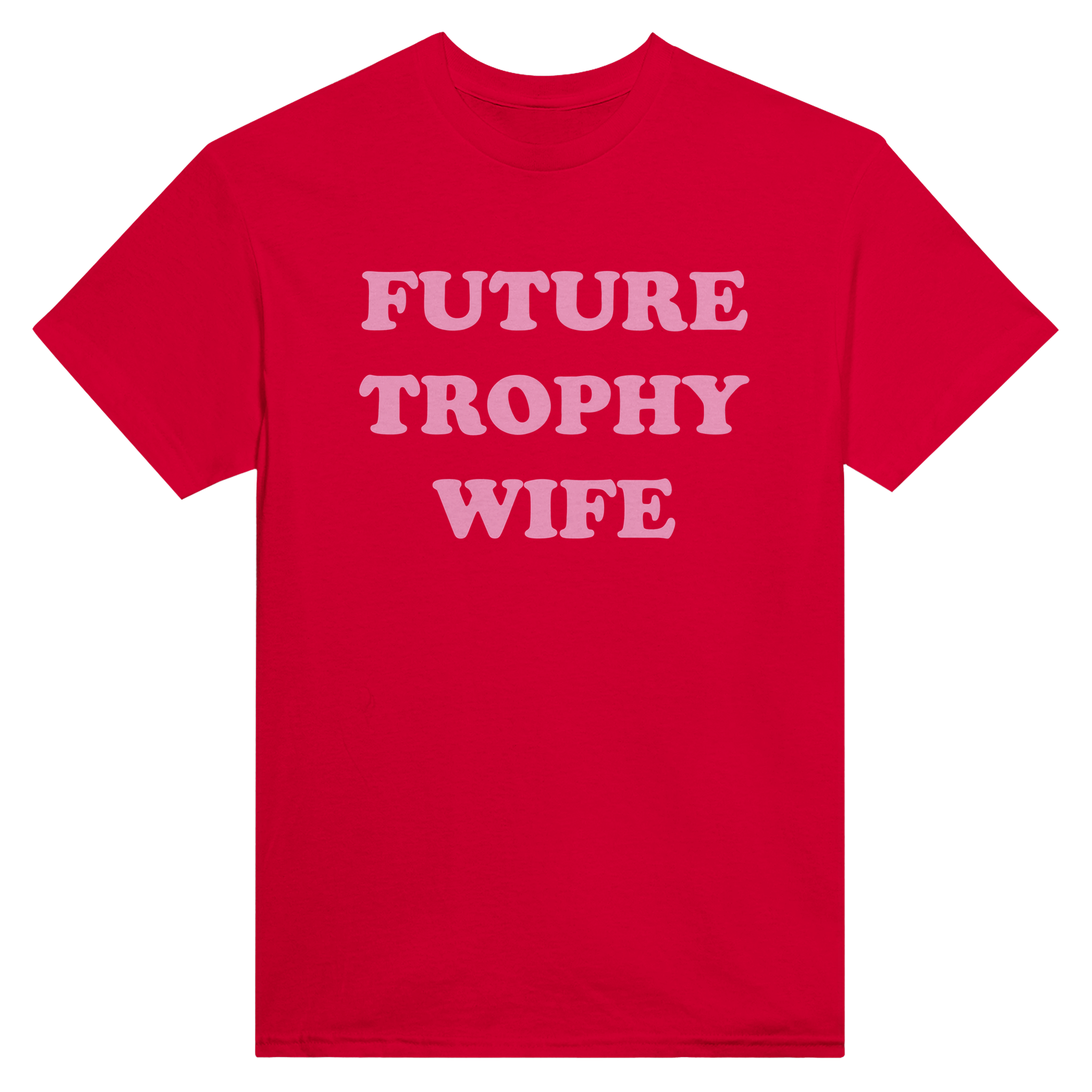 Future trophy wife – morsom t-skjorte fra Køddeklær