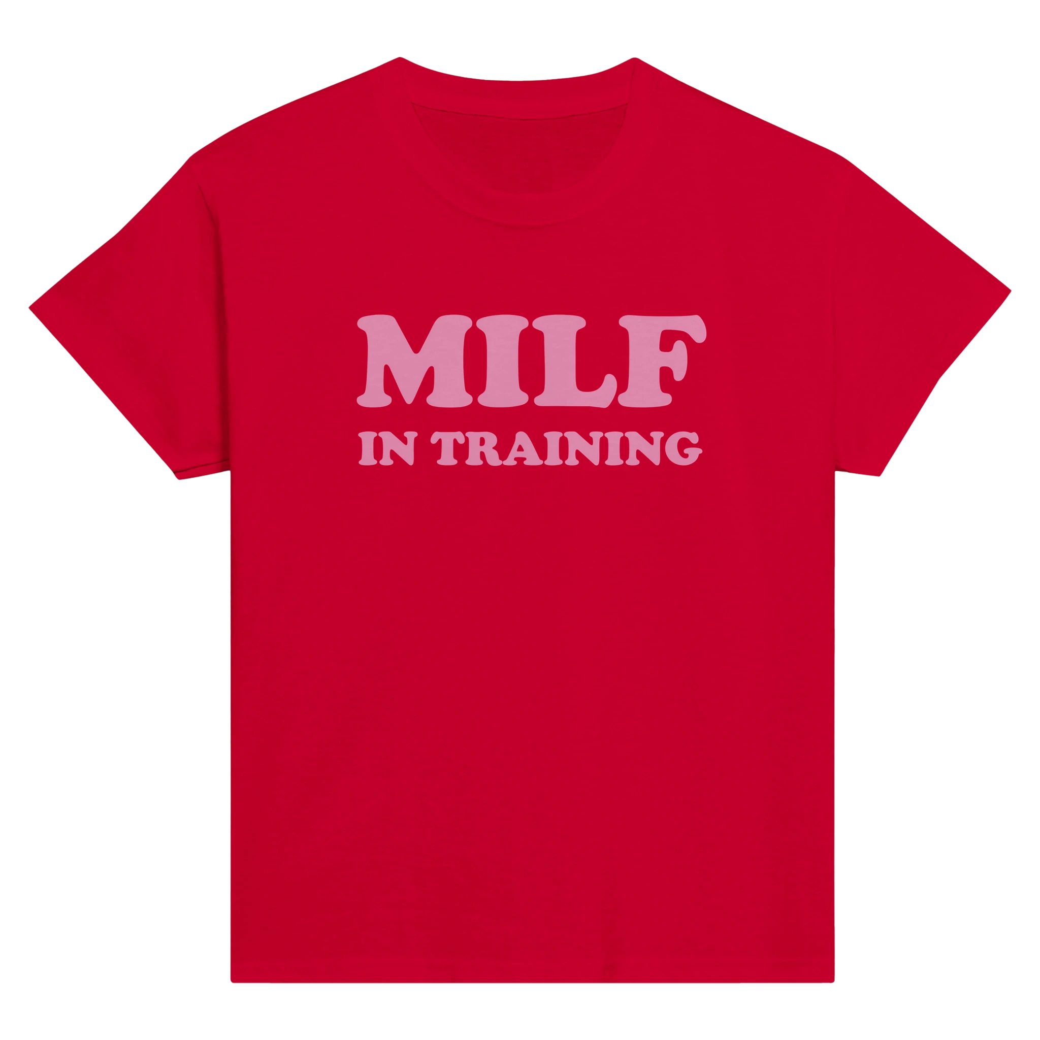Milf in training – morsom baby tee fra Køddeklær