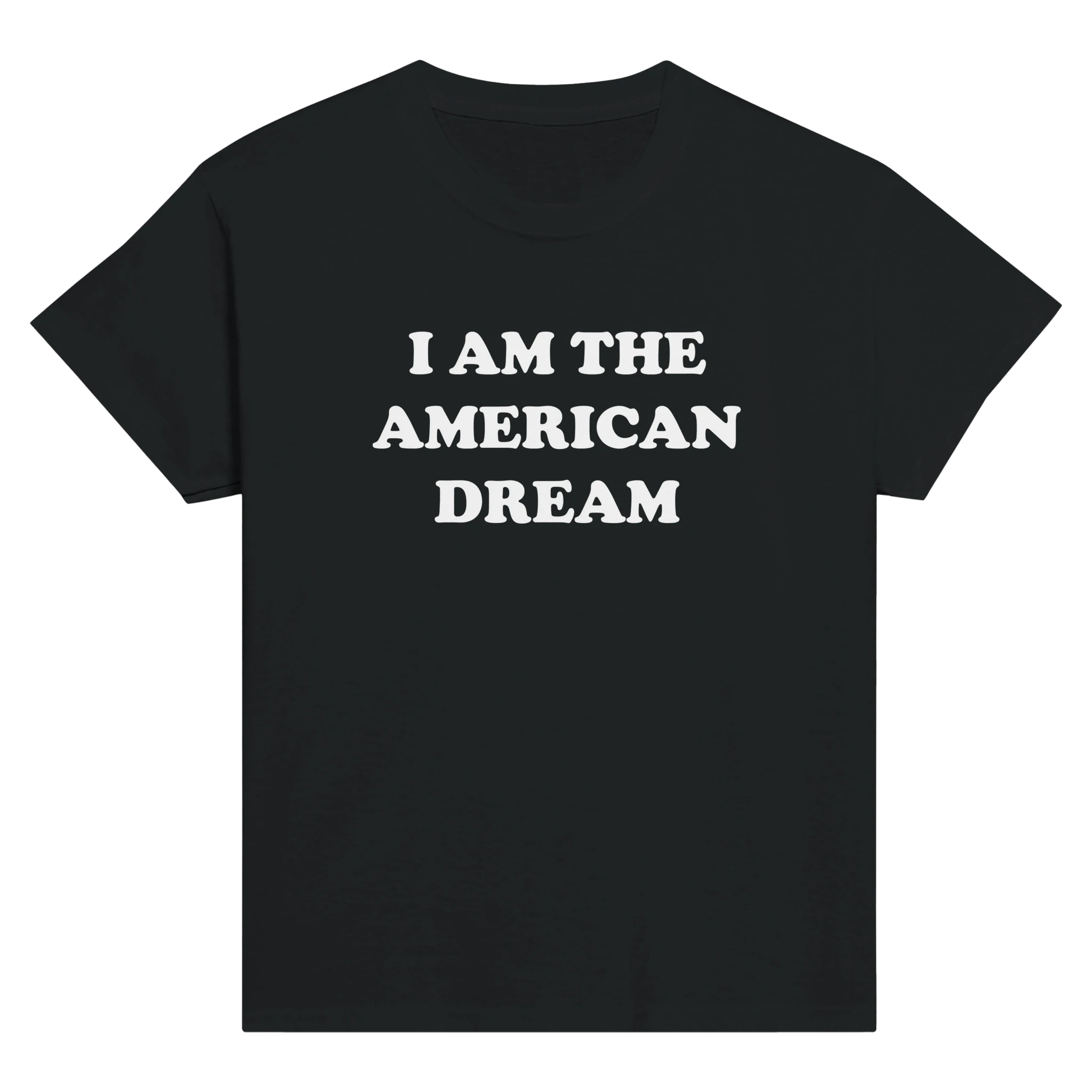 I am the american dream – morsom baby tee fra Køddeklær