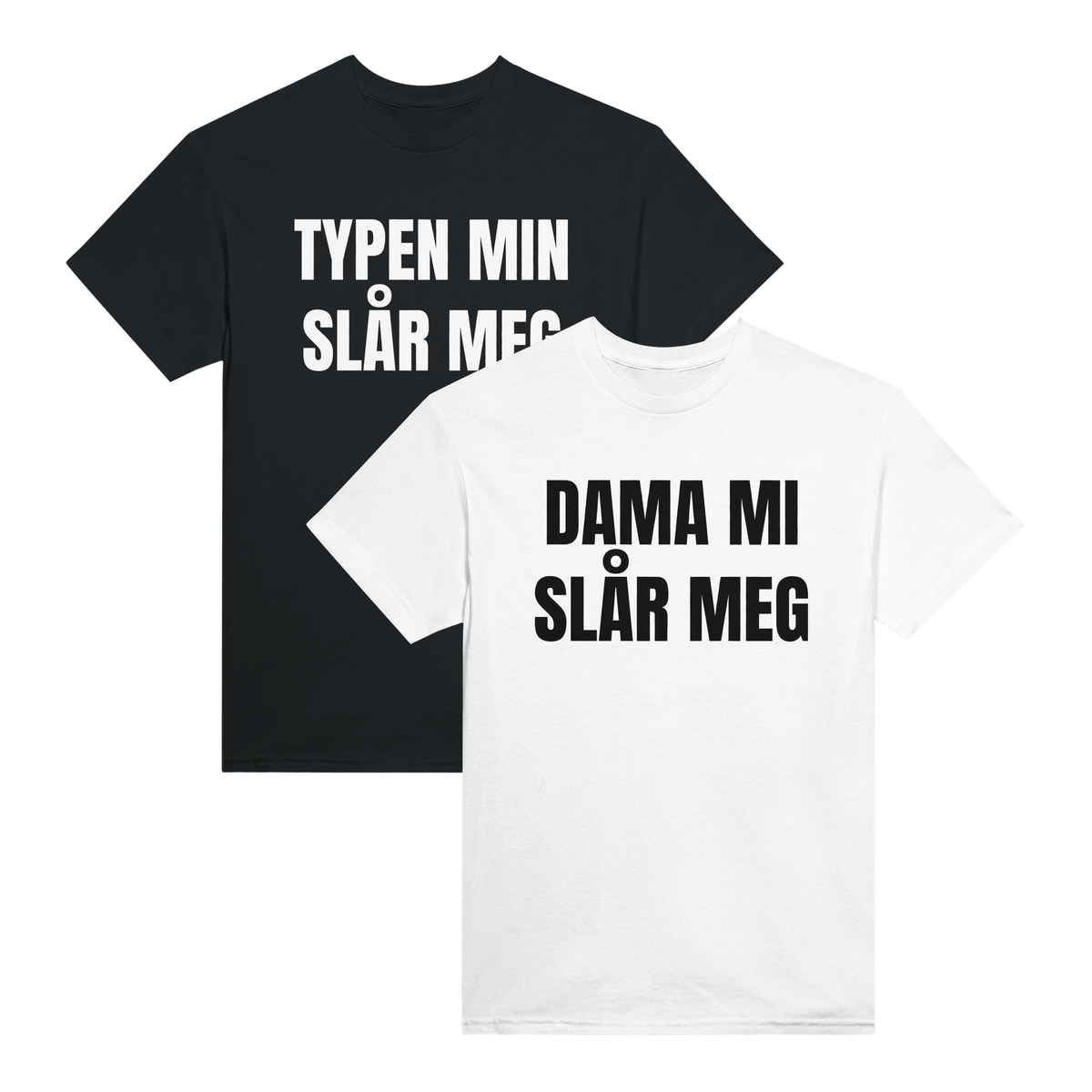2-pack: Dama mi slår meg + Typen min slår meg