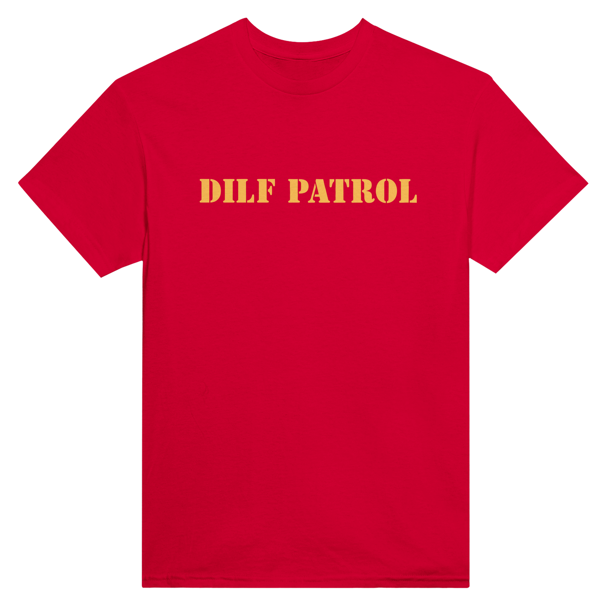 DILF patrol – morsom t-skjorte fra Køddeklær