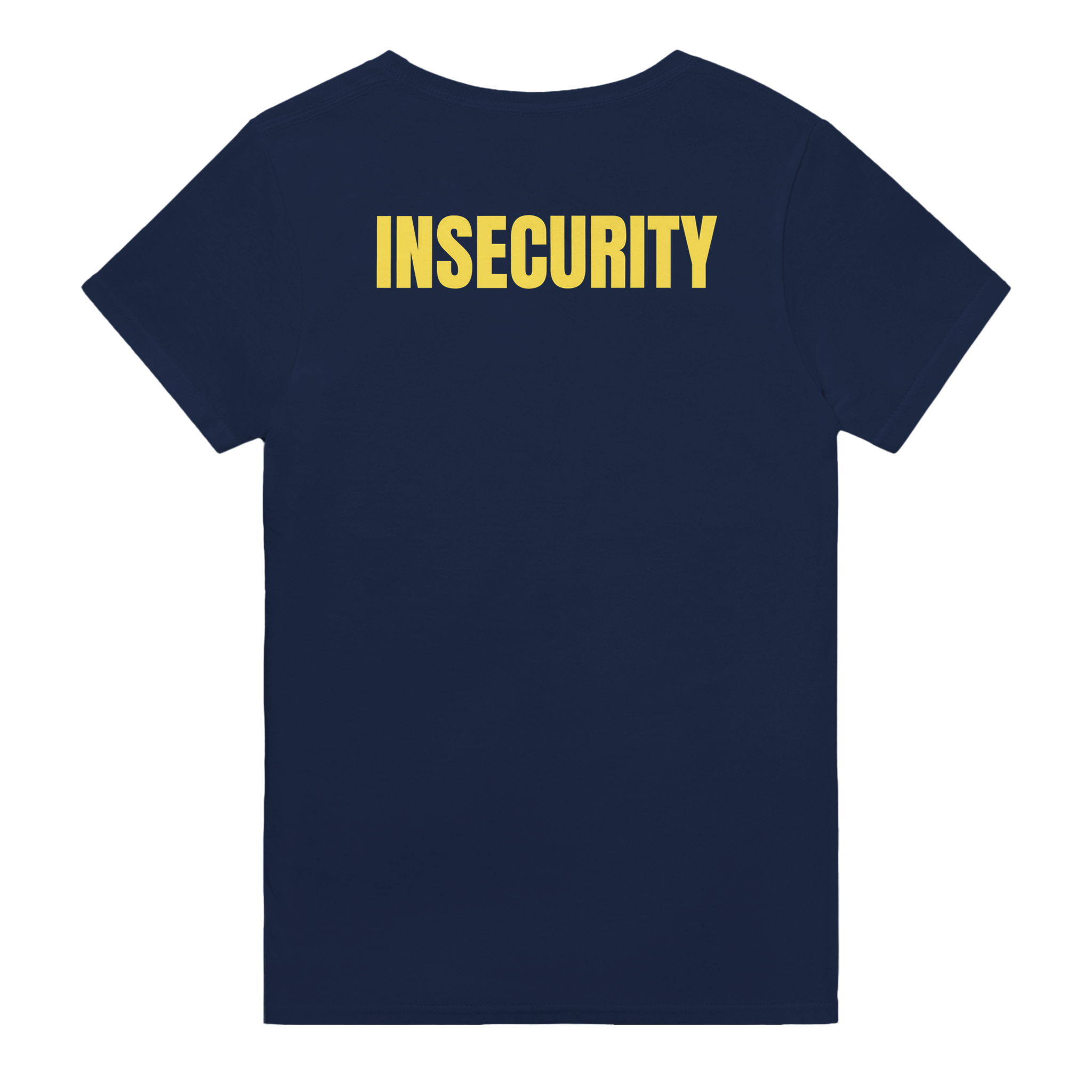 Insecurity – morsom t-skjorte fra Køddeklær