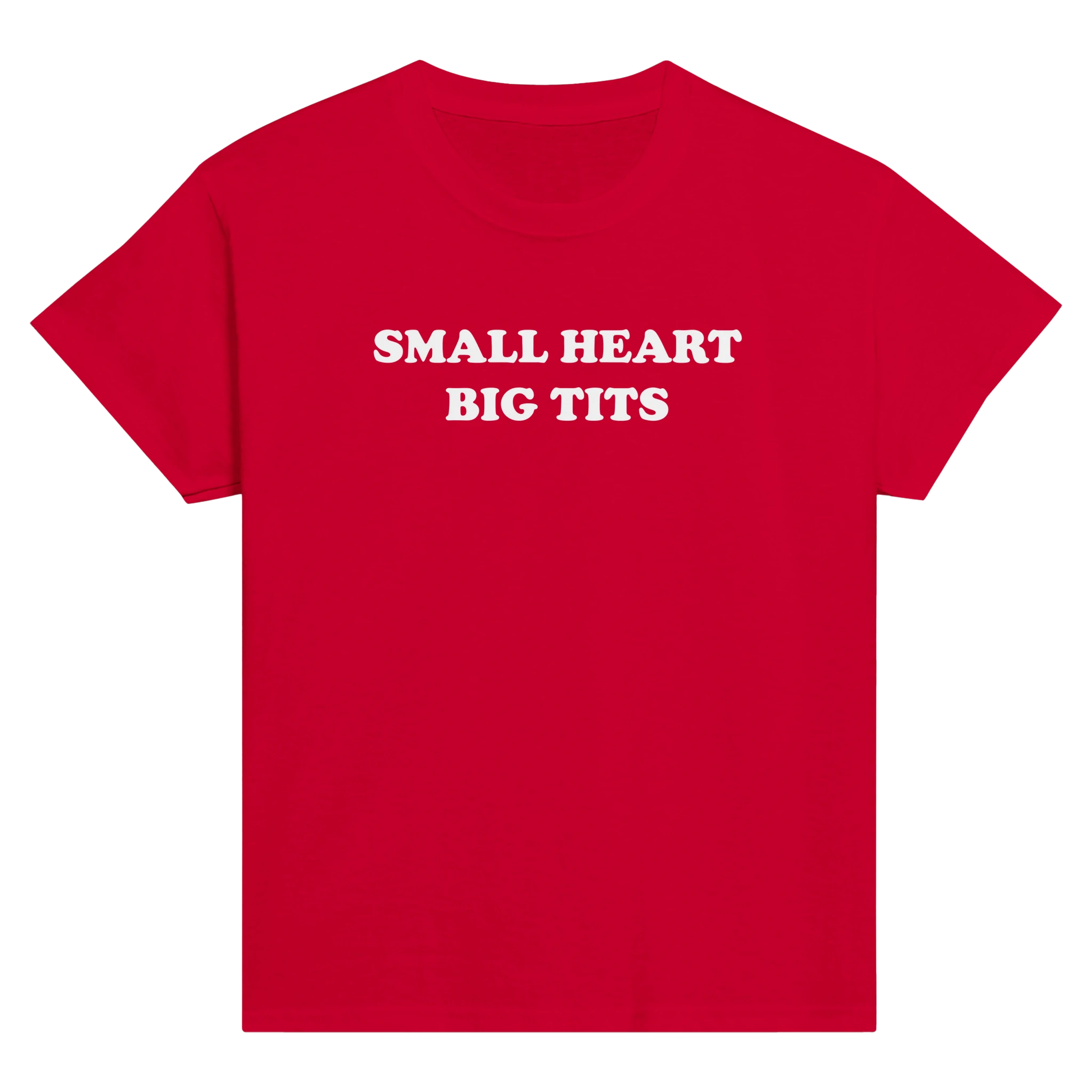 Small heart big tits – morsom baby tee fra Køddeklær