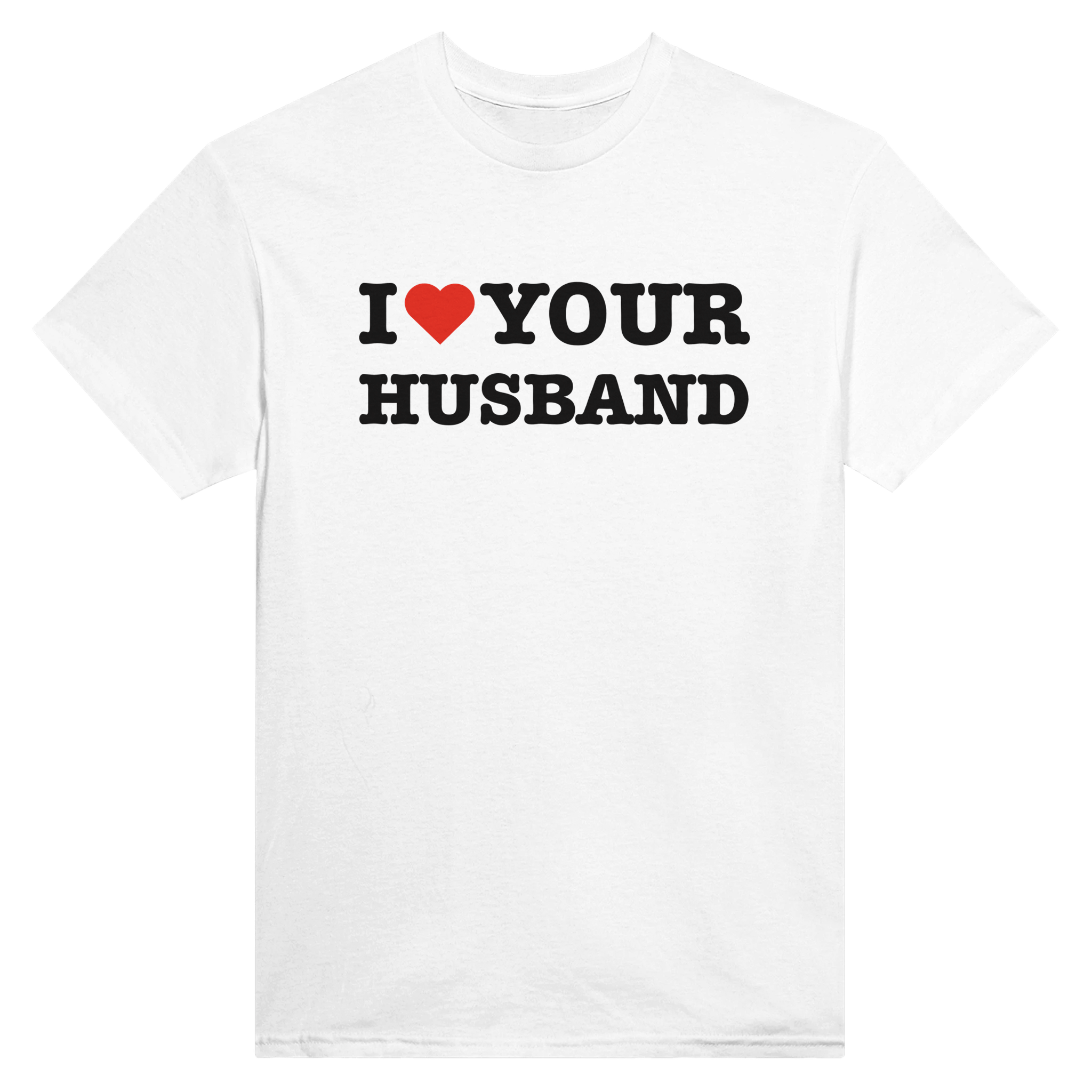 I love your husband – morsom t-skjorte fra Køddeklær