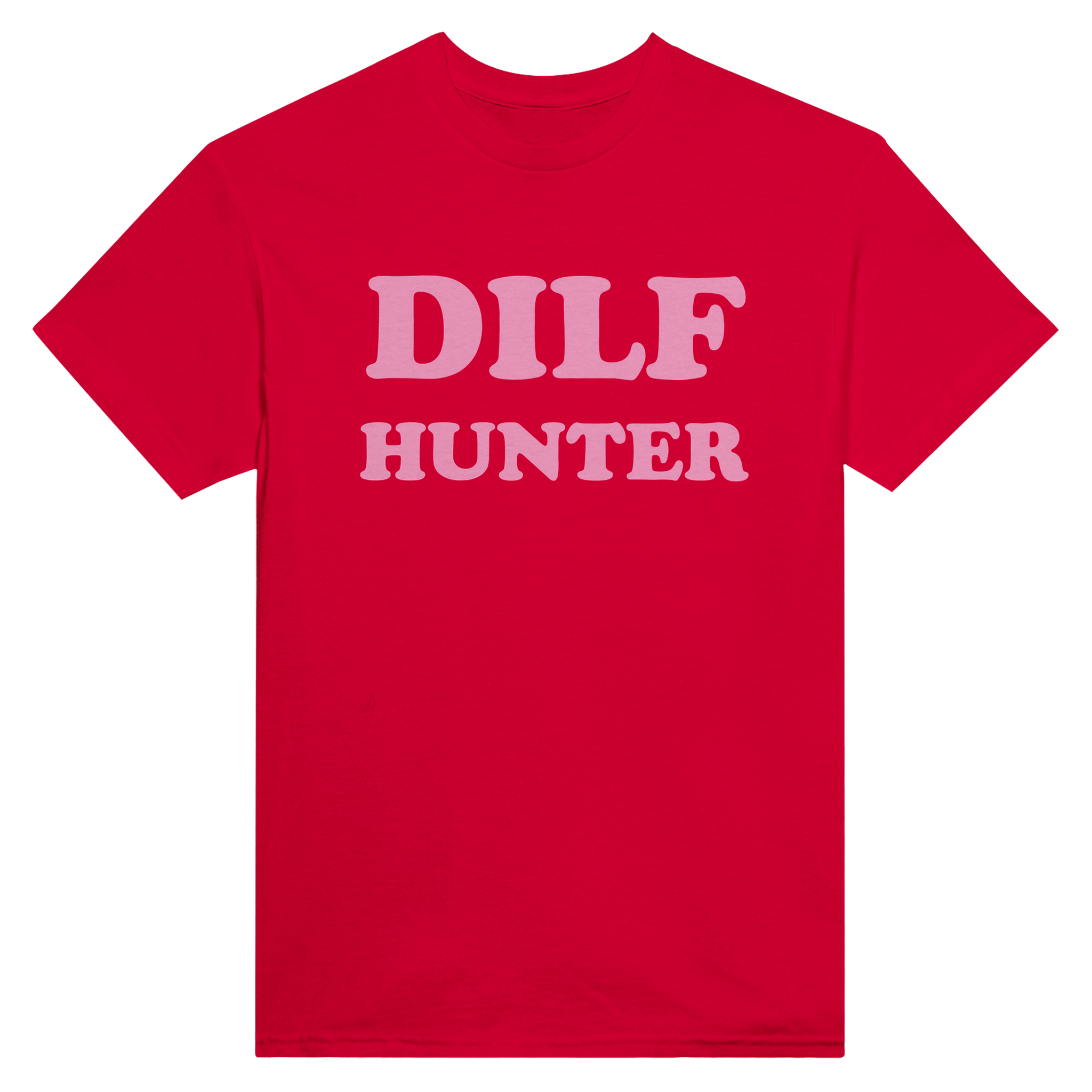 Dilf hunter – morsom t-skjorte fra Køddeklær