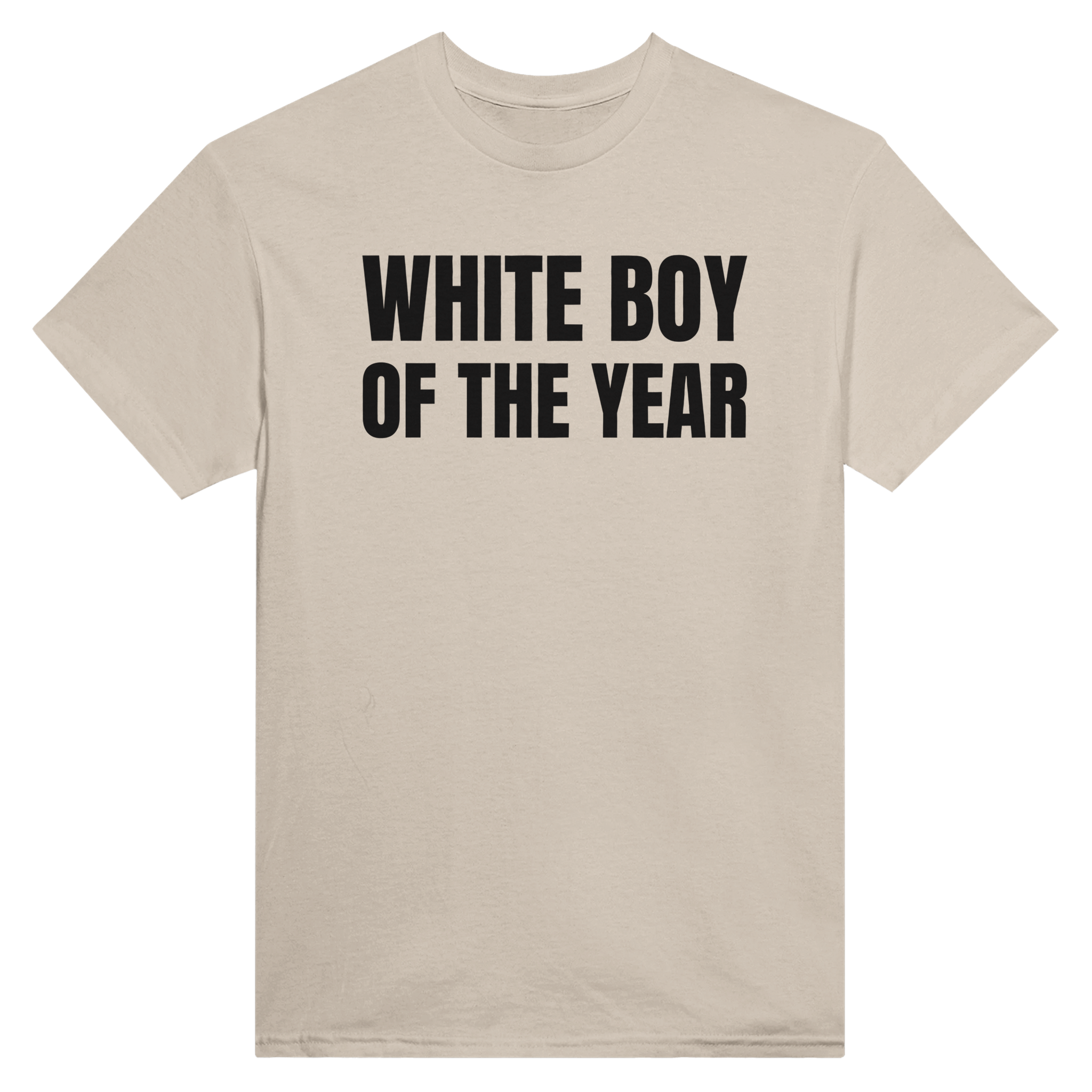 White boy of the year – morsom t-skjorte fra Køddeklær
