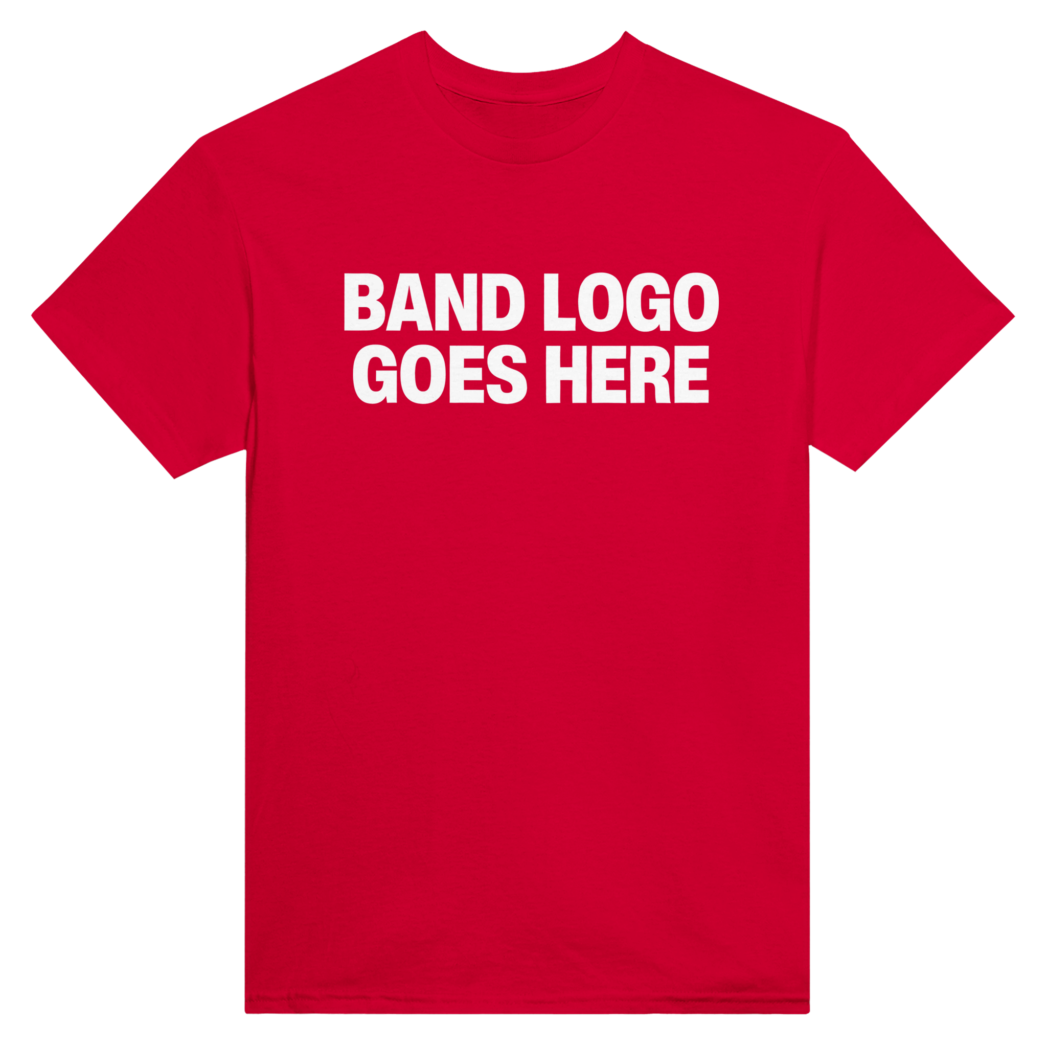 Band logo goes here – morsom t-skjorte fra Køddeklær