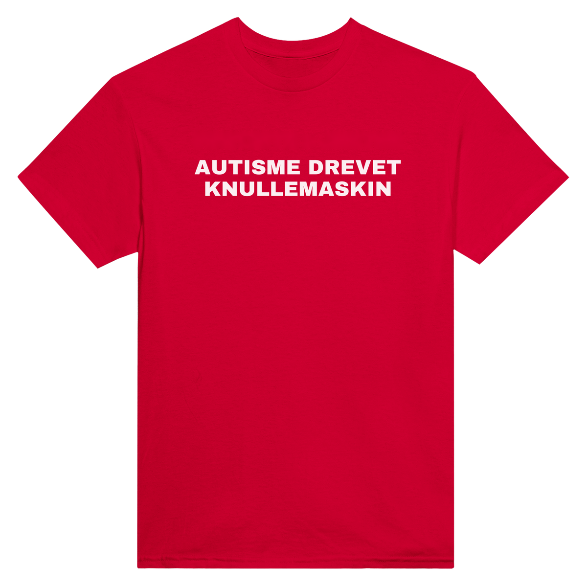 Autisme drevet knullemaskin - t-skjorte – Red
