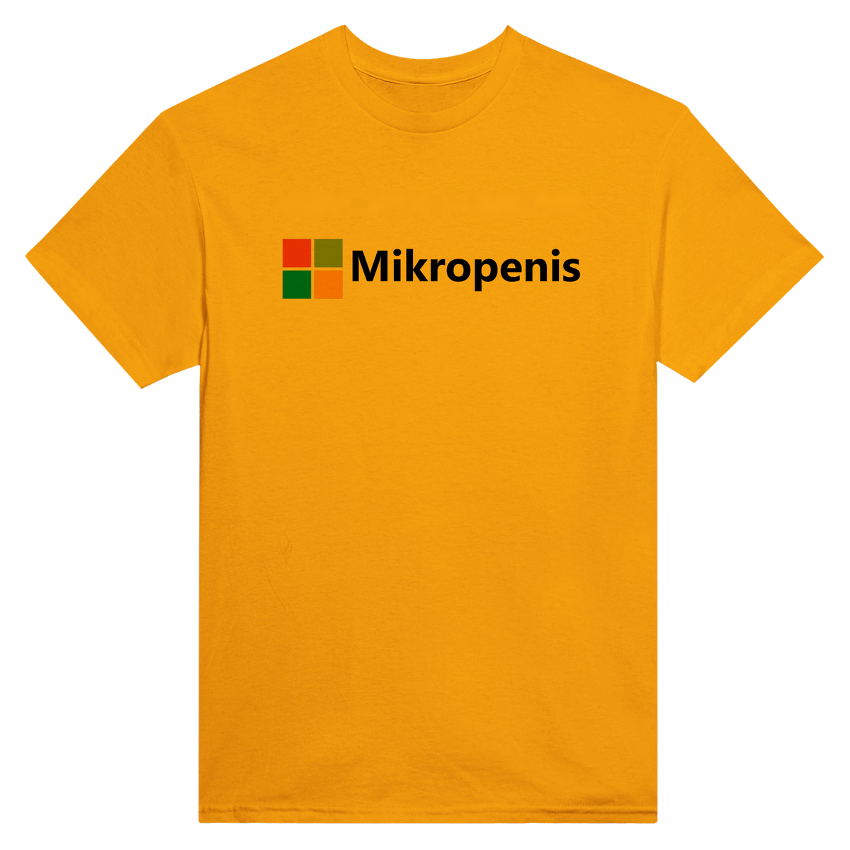 Mikropenis - t-skjorte – Gold