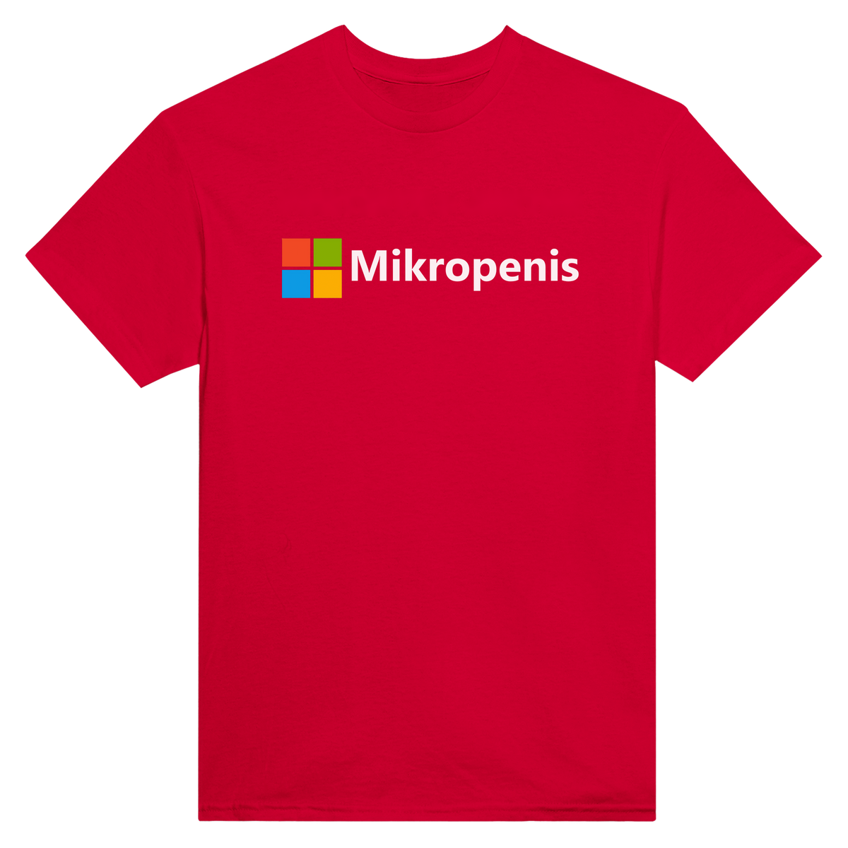 Mikropenis - t-skjorte – Red