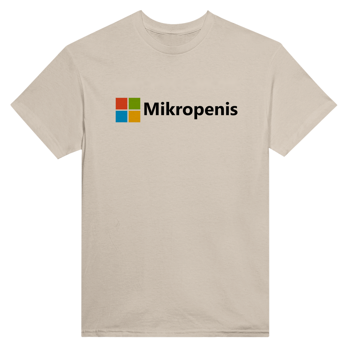 Mikropenis - t-skjorte – Sand