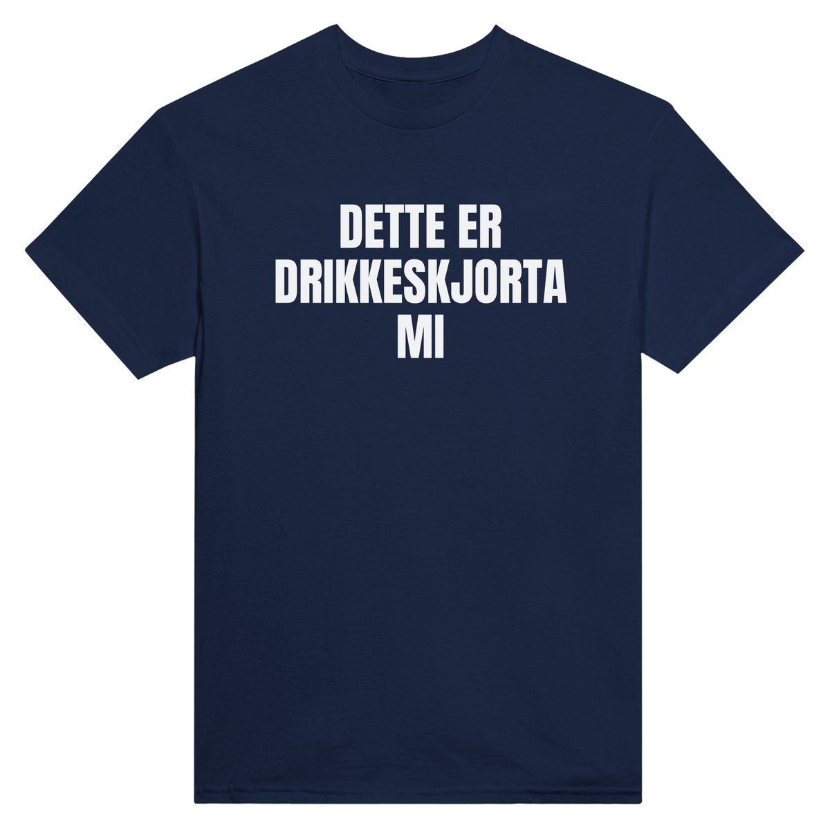 Dette er drikkeskjorta mi - t-skjorte – Navy