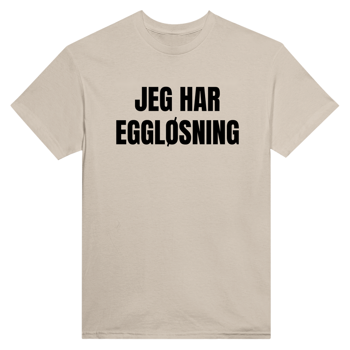 Jeg har eggløsning - t-skjorte – Sand