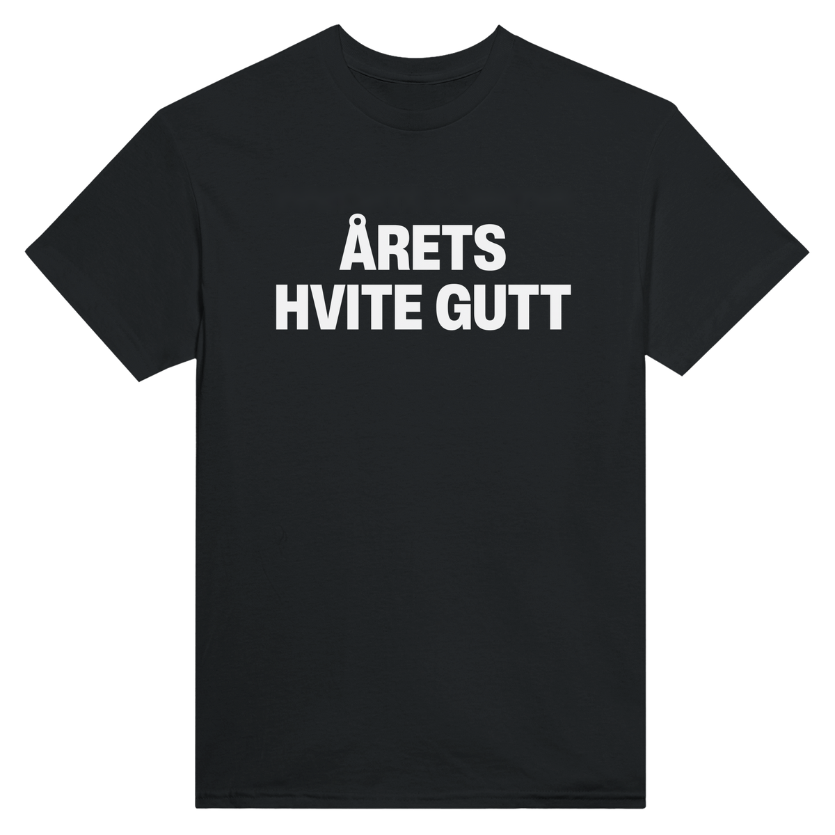 Årets hvite gutt - t-skjorte – Black
